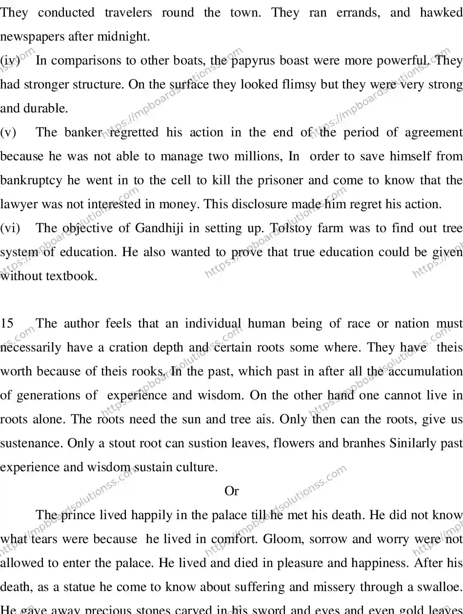 MP Board CLASS 10 ENGLISH-SPECIAL-LANGUAGE-SET-3-3 2013 Sample Paper Image 19