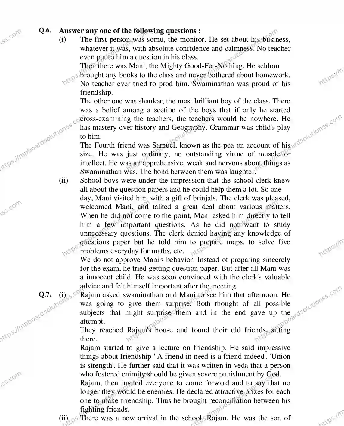 MP Board Class 12 ENGLISH-SPECIAL-356565 2018 Sample Paper Image 15