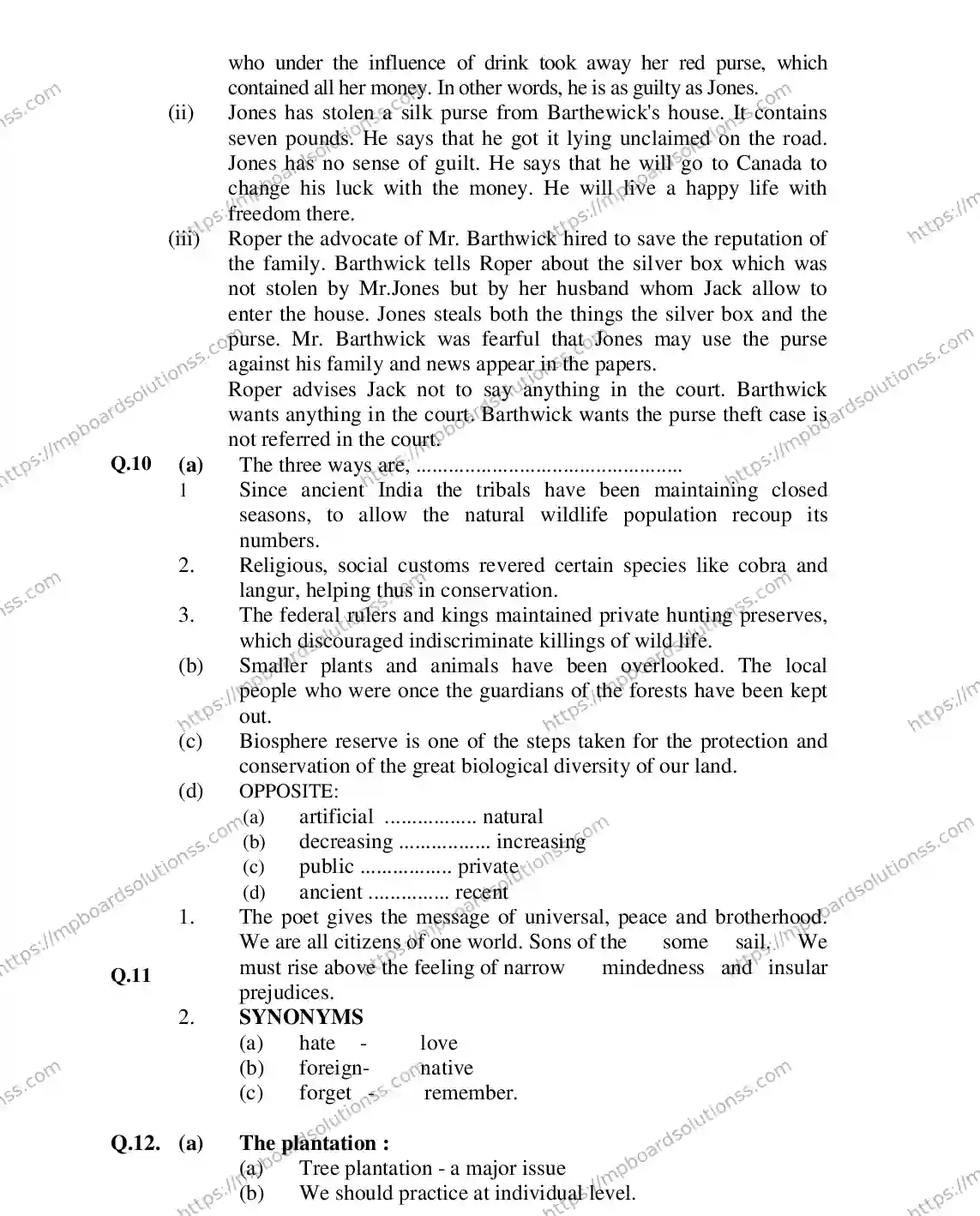 MP Board Class 12 ENGLISH-SPECIAL-356565 2018 Sample Paper Image 17