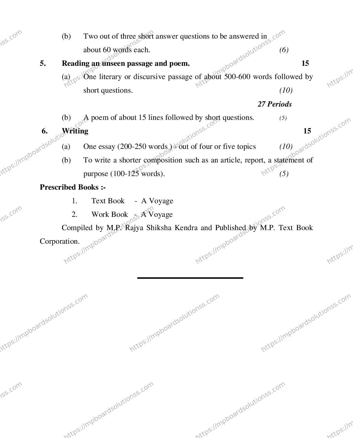 MP Board Class 12 ENGLISH-SPECIAL-356565 2018 Sample Paper Image 3
