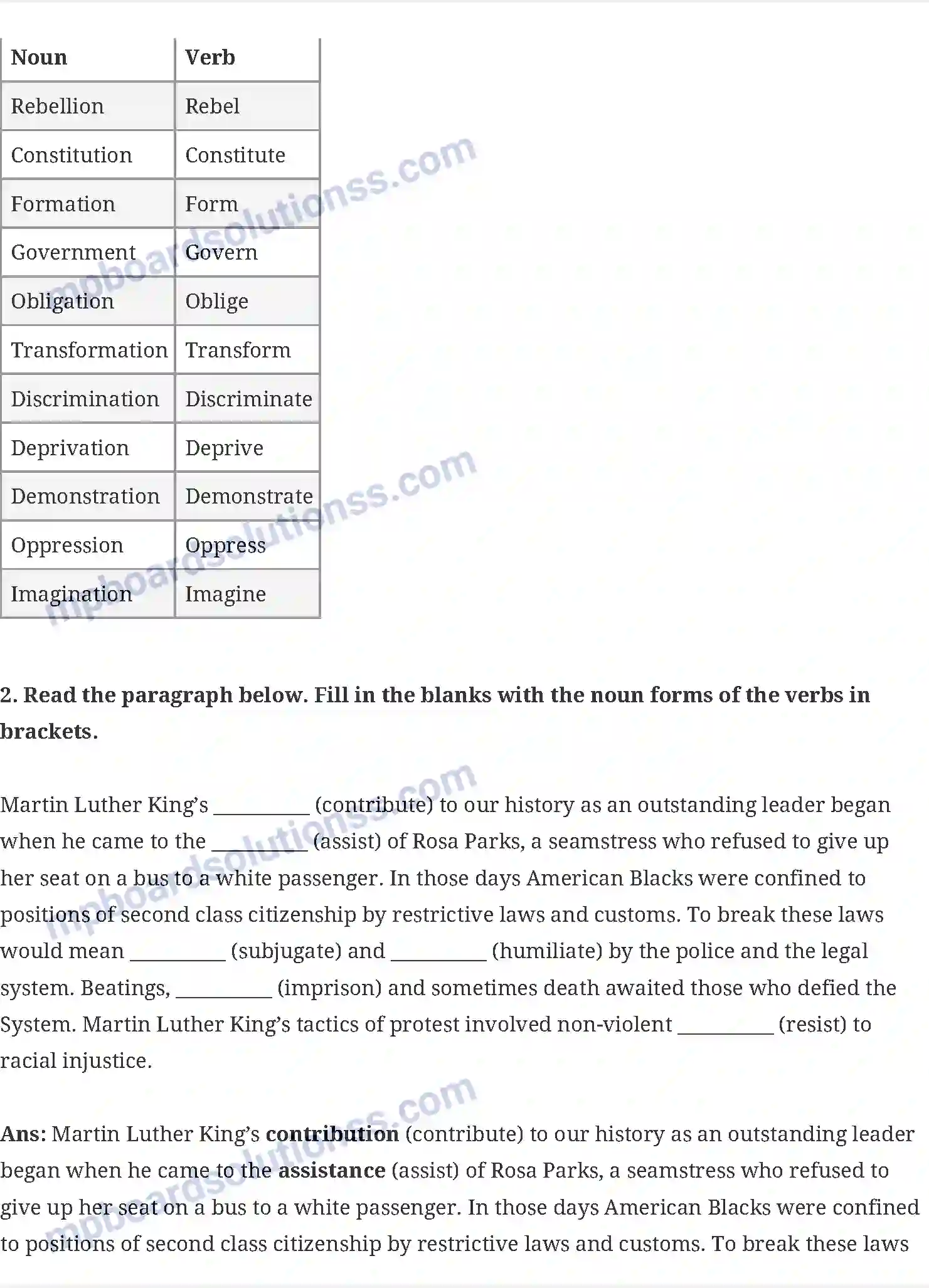 MP Board Book for Class 10 English Long Walk To Freedom Image 6
