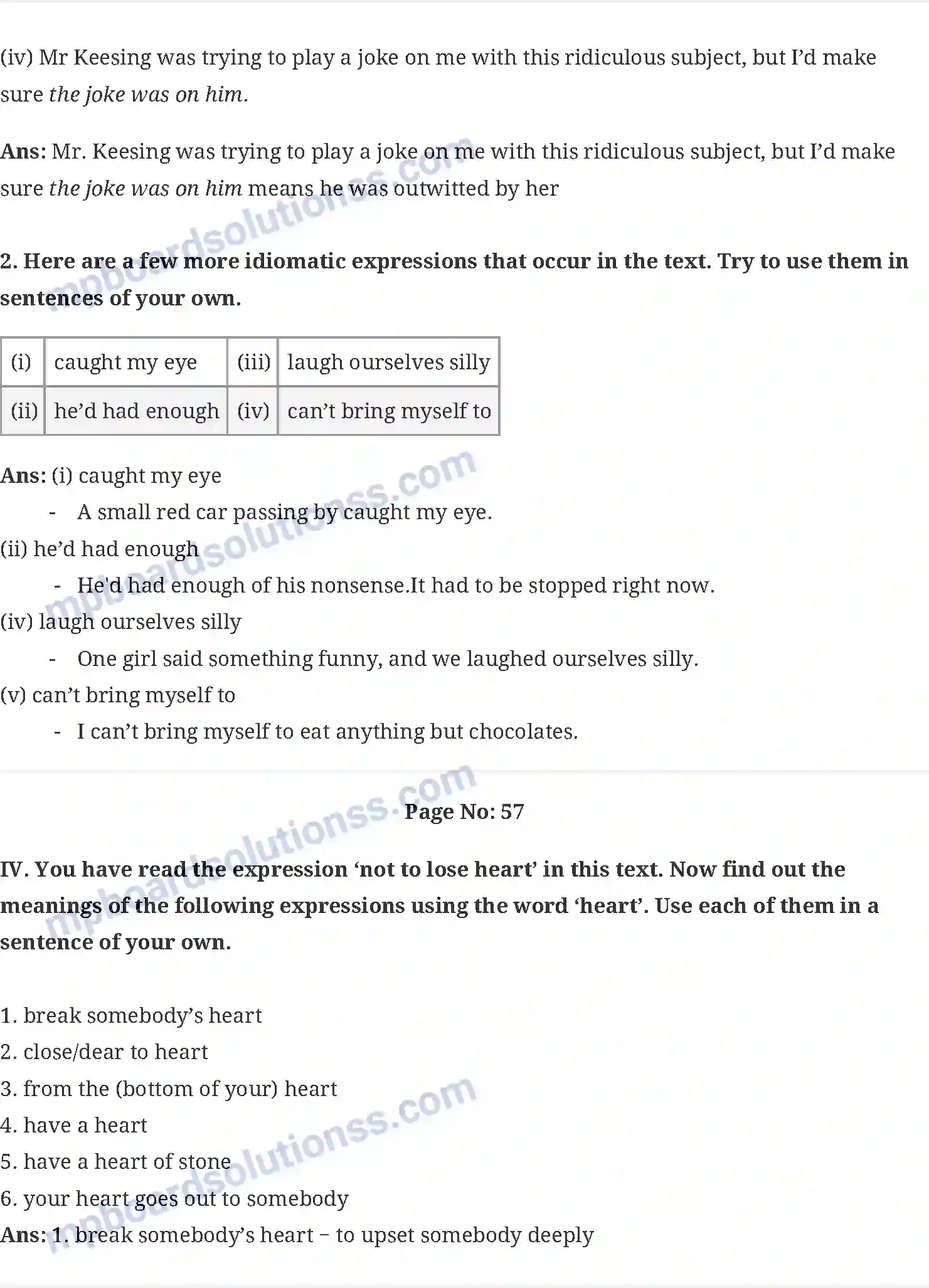 MP Board Book for Class 10 English From the Diary of Anne Frank Image 10