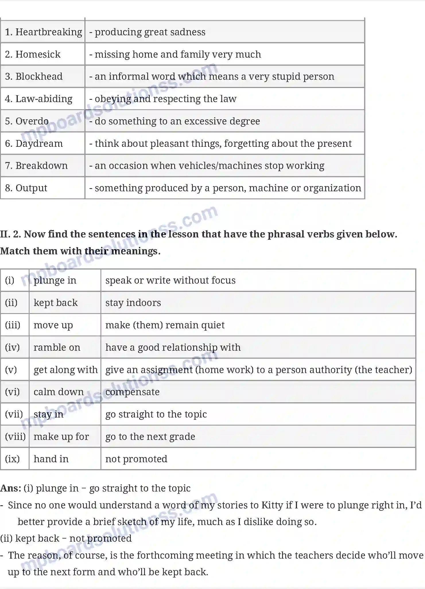 MP Board Book for Class 10 English From the Diary of Anne Frank Image 8