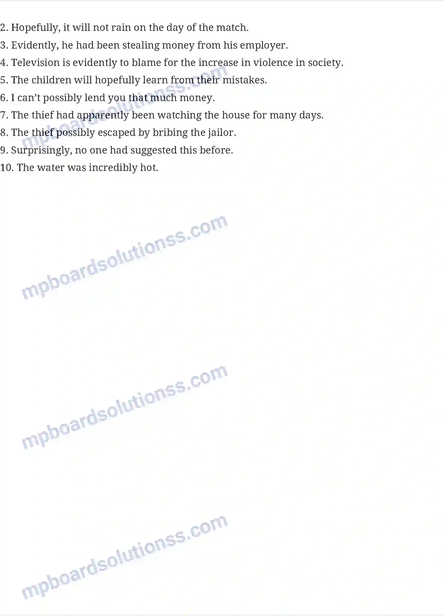 MP Board Book for Class 10 English The Hundred Dressess - 1 Image 6