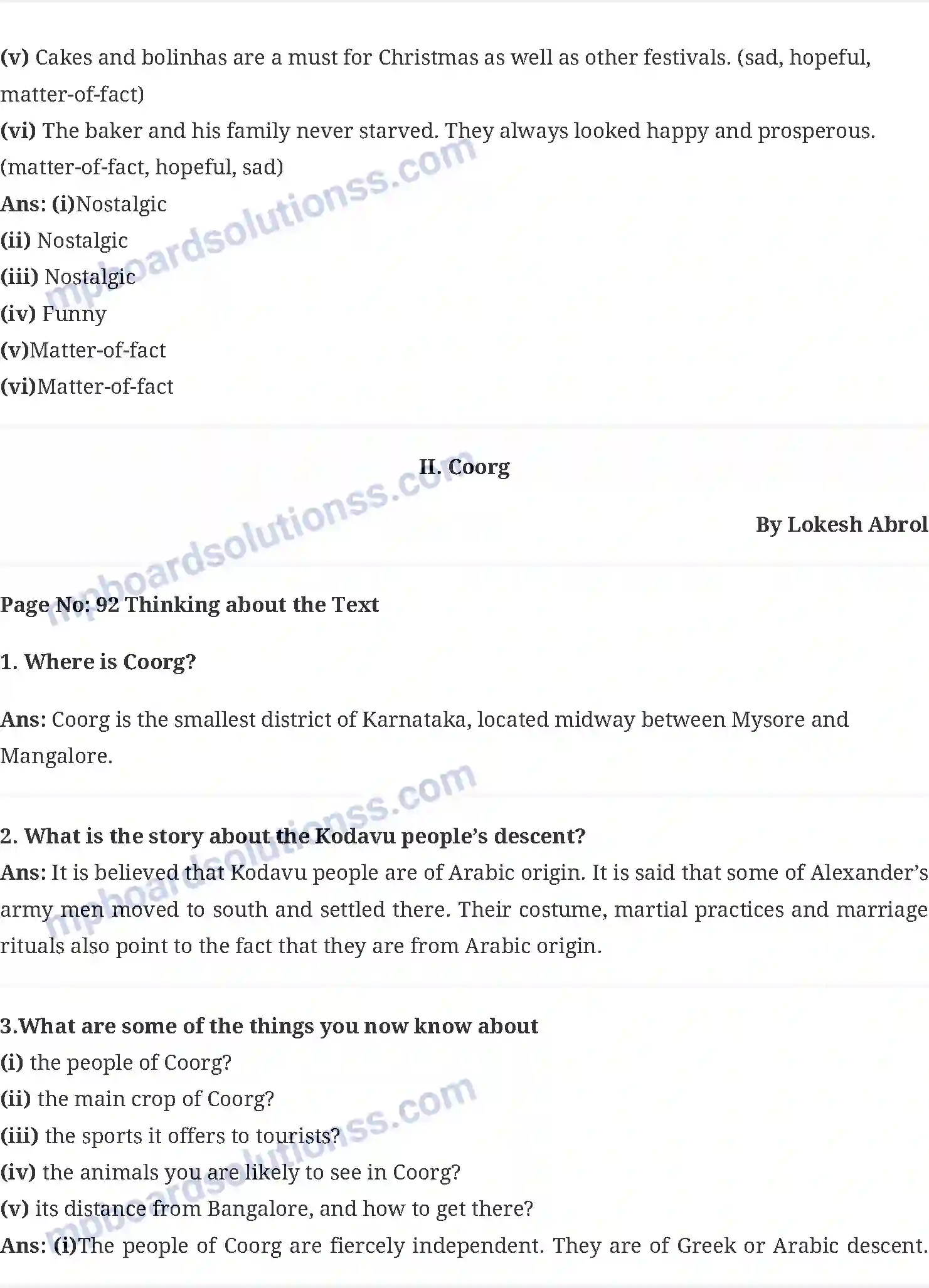 MP Board Book for Class 10 English Glimpses of India Image 4
