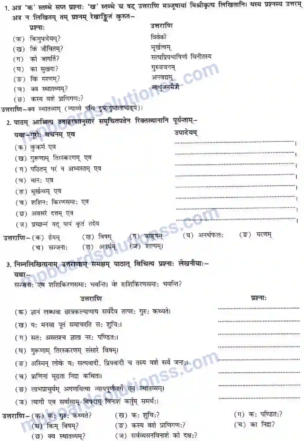 MP Board Book for Class 10 Hindi किं किम् उपादेयम् Image 11