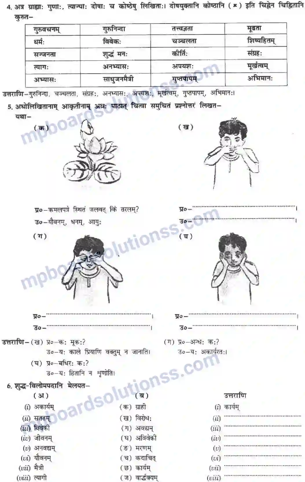 MP Board Book for Class 10 Hindi किं किम् उपादेयम् Image 12