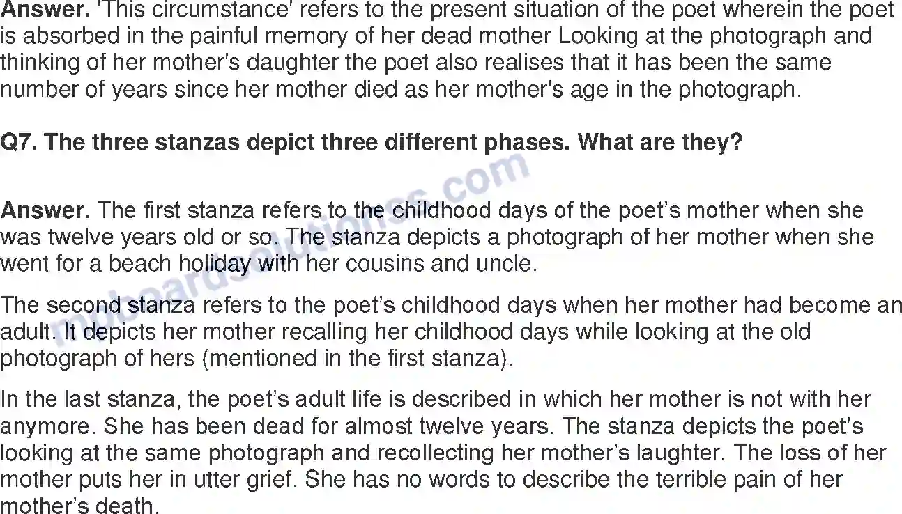 MP Board Book for Class 11 English The Portrait of lady Image 6