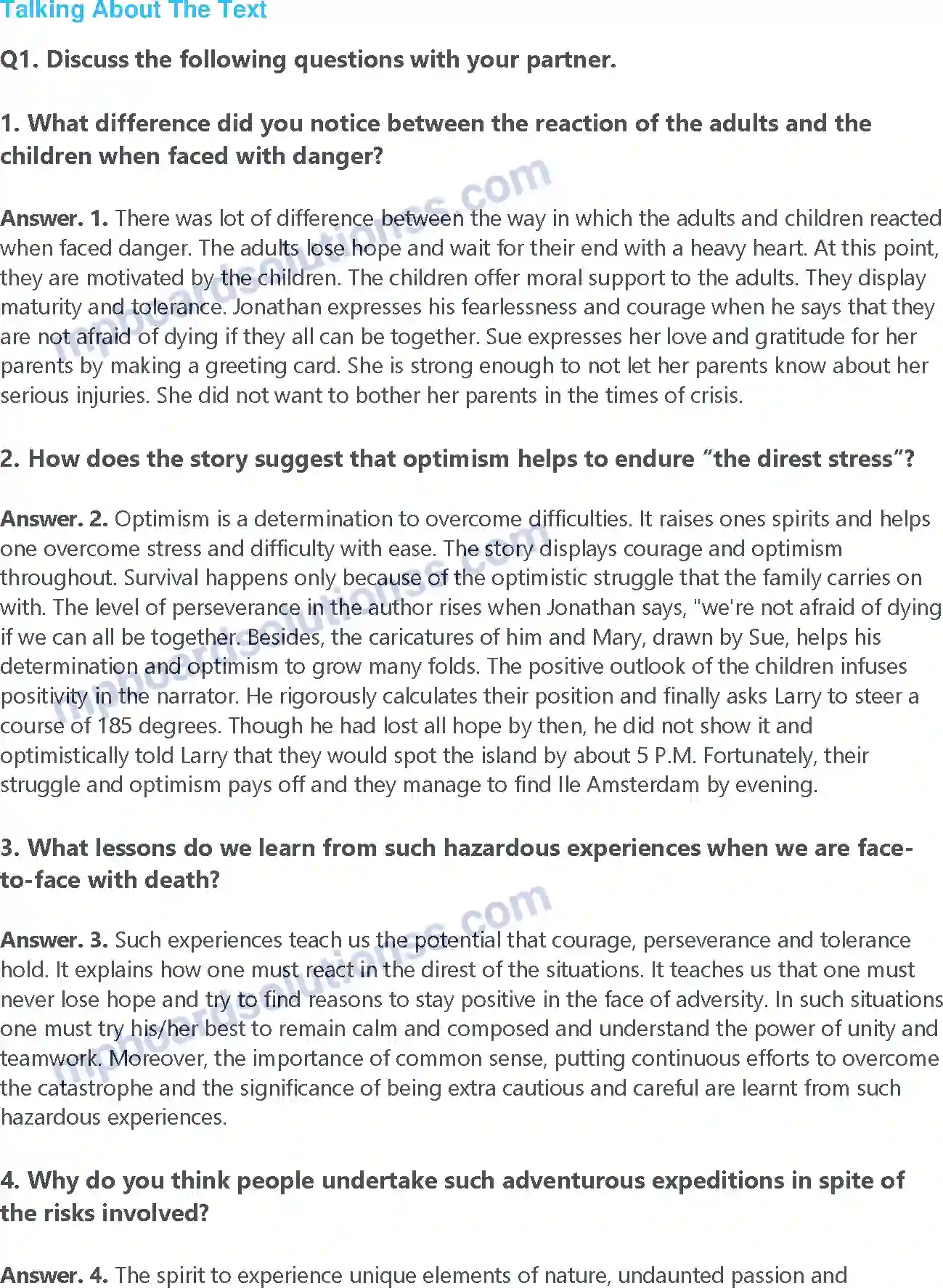 MP Board Book for Class 11 English We're Not Afraid to Die...if We Can All Be Together Image 2