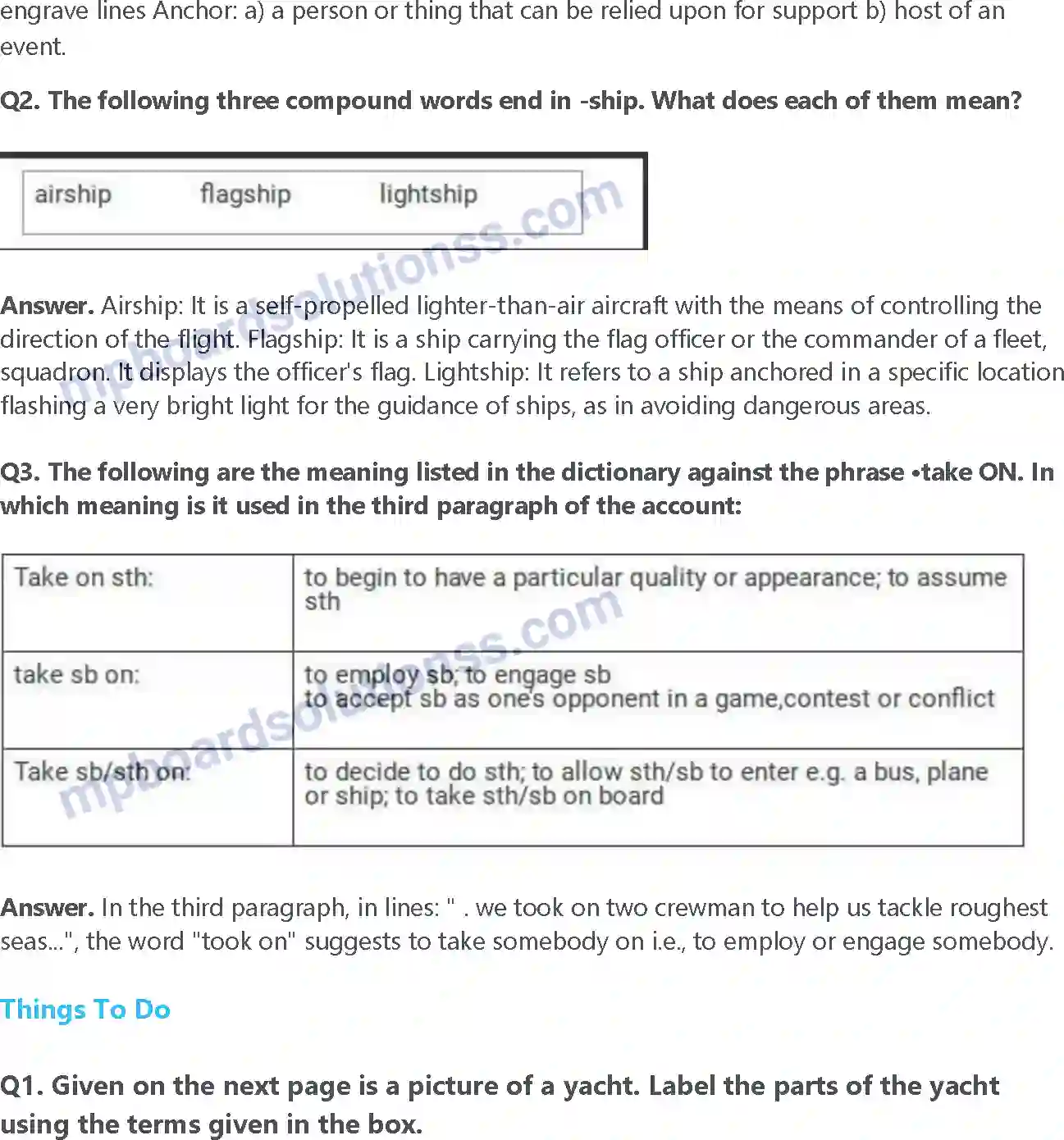 MP Board Book for Class 11 English We're Not Afraid to Die...if We Can All Be Together Image 4