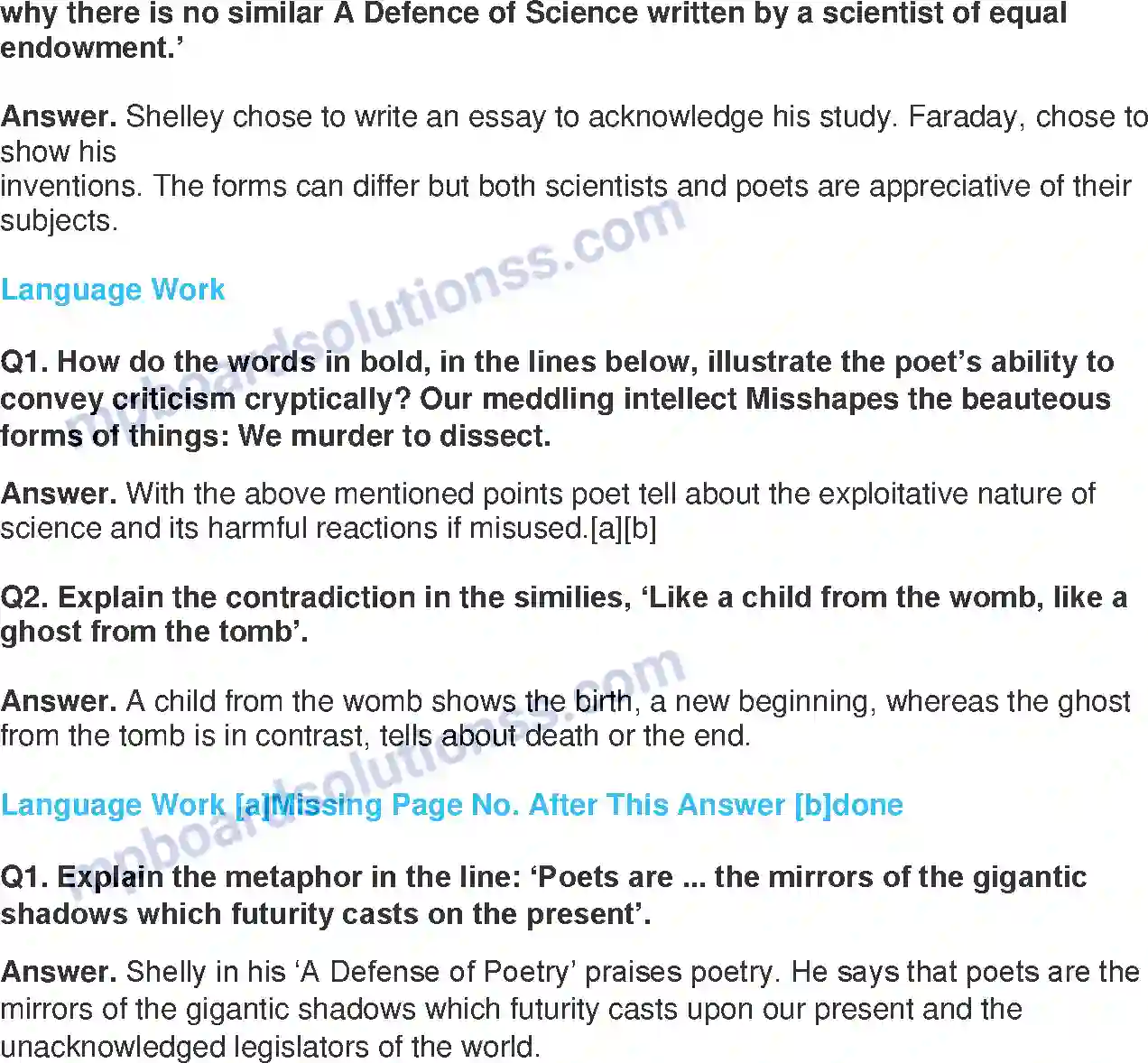 MP Board Book for Class 11 English Patterns Of Creativity - (Essays) Image 3