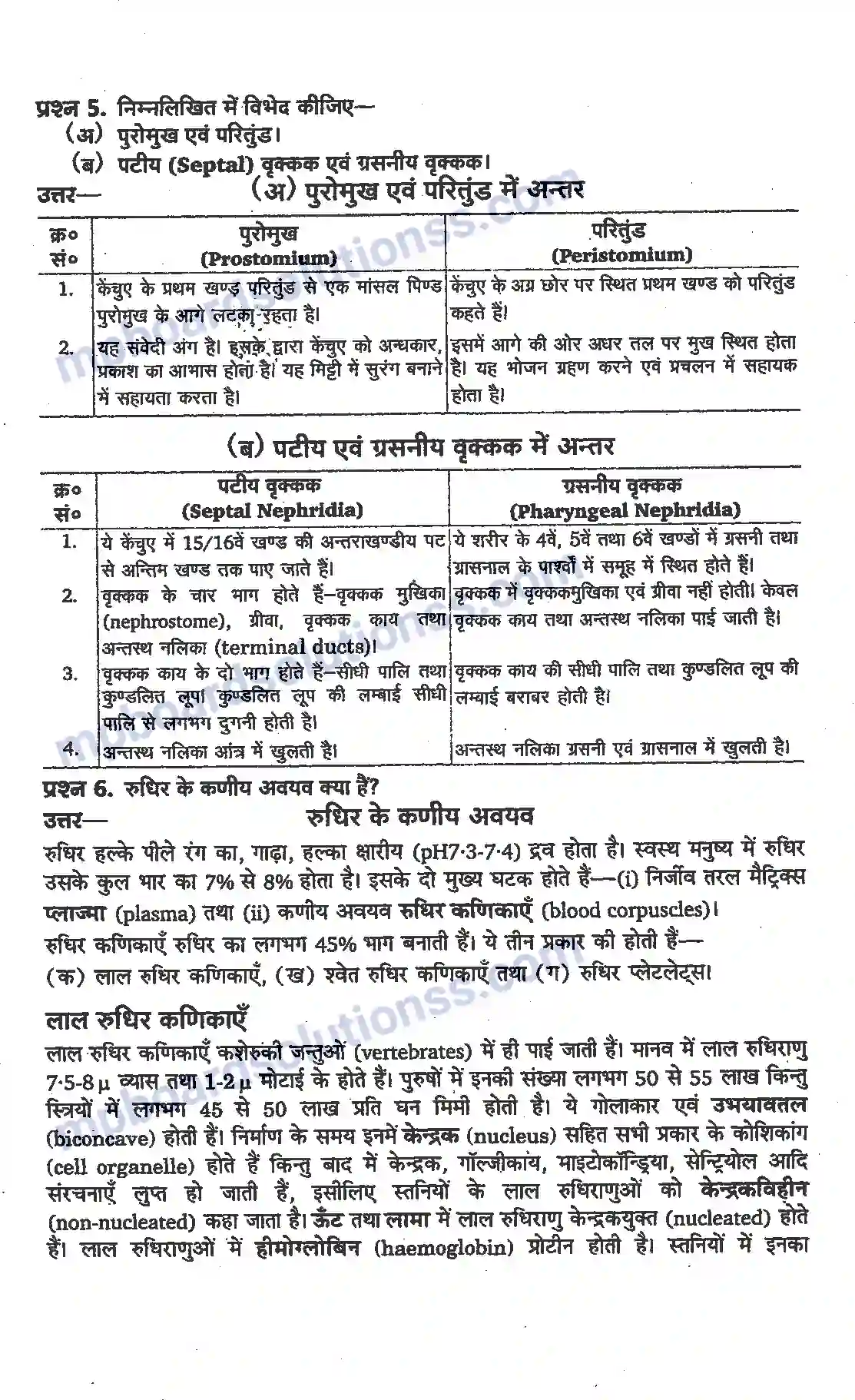 MP Board Book for Class 11 Biology प्राणियों में संरचनात्मक संगठन Image 3