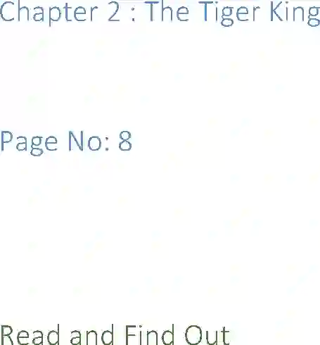 MP Board Book for Class 12 English The Tiger King Image 1