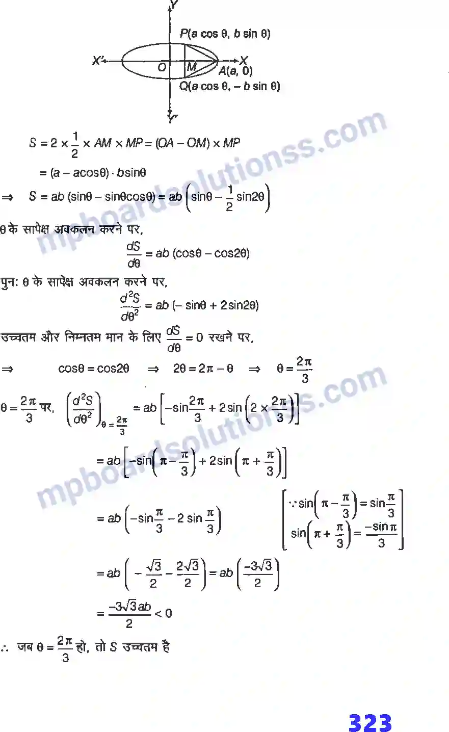 MP Board Book for Class 12 Maths अवकलज के अनुप्रयोग Image 80