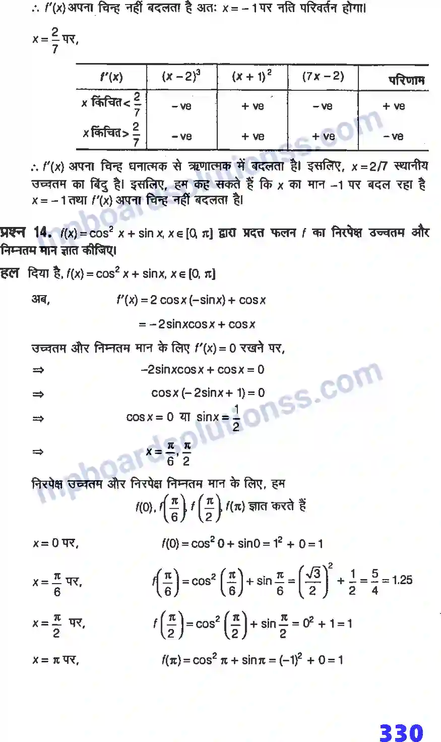 MP Board Book for Class 12 Maths अवकलज के अनुप्रयोग Image 87