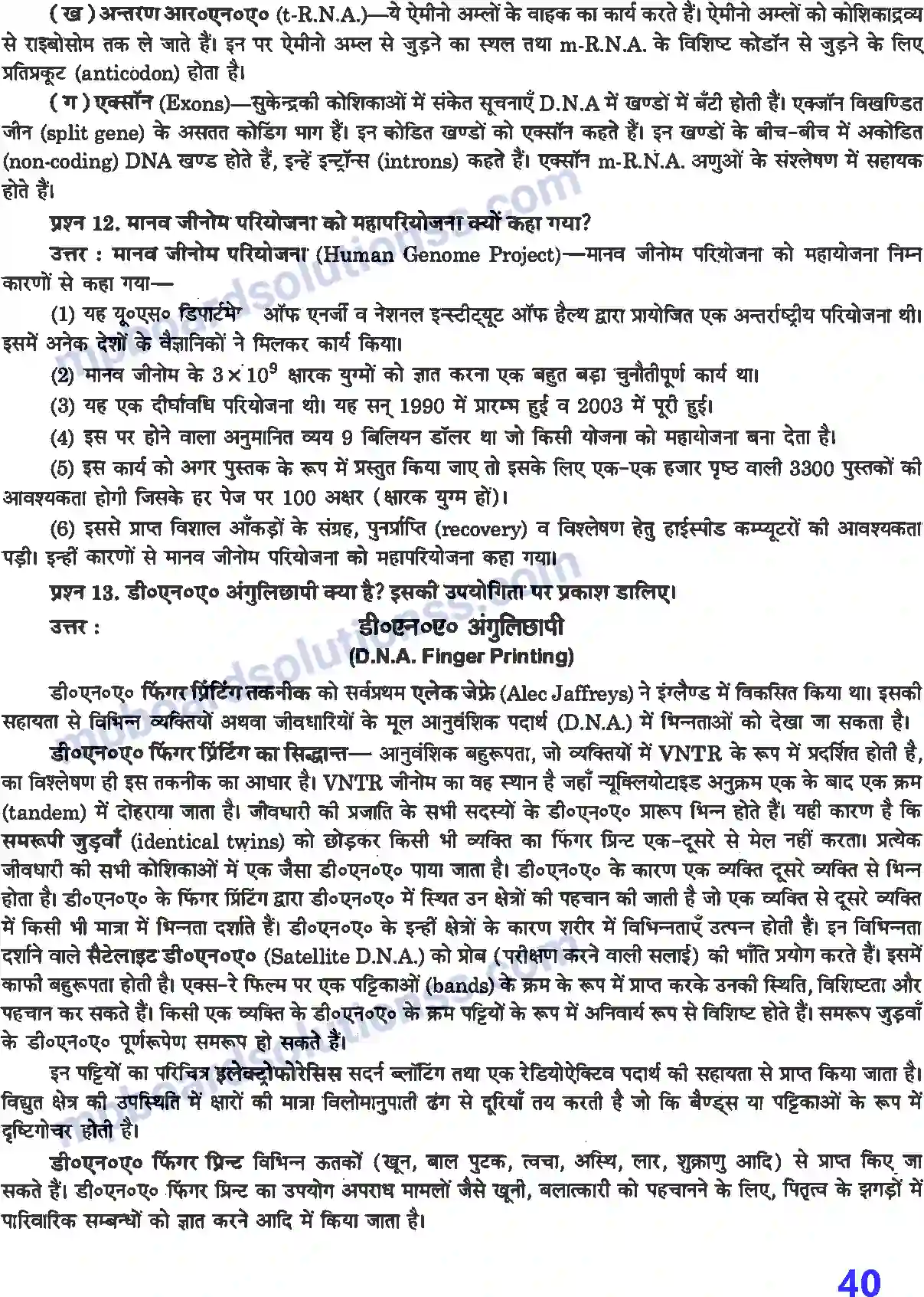 MP Board Book for Class 12 Biology वंशागति के आण्विक आधार Image 6