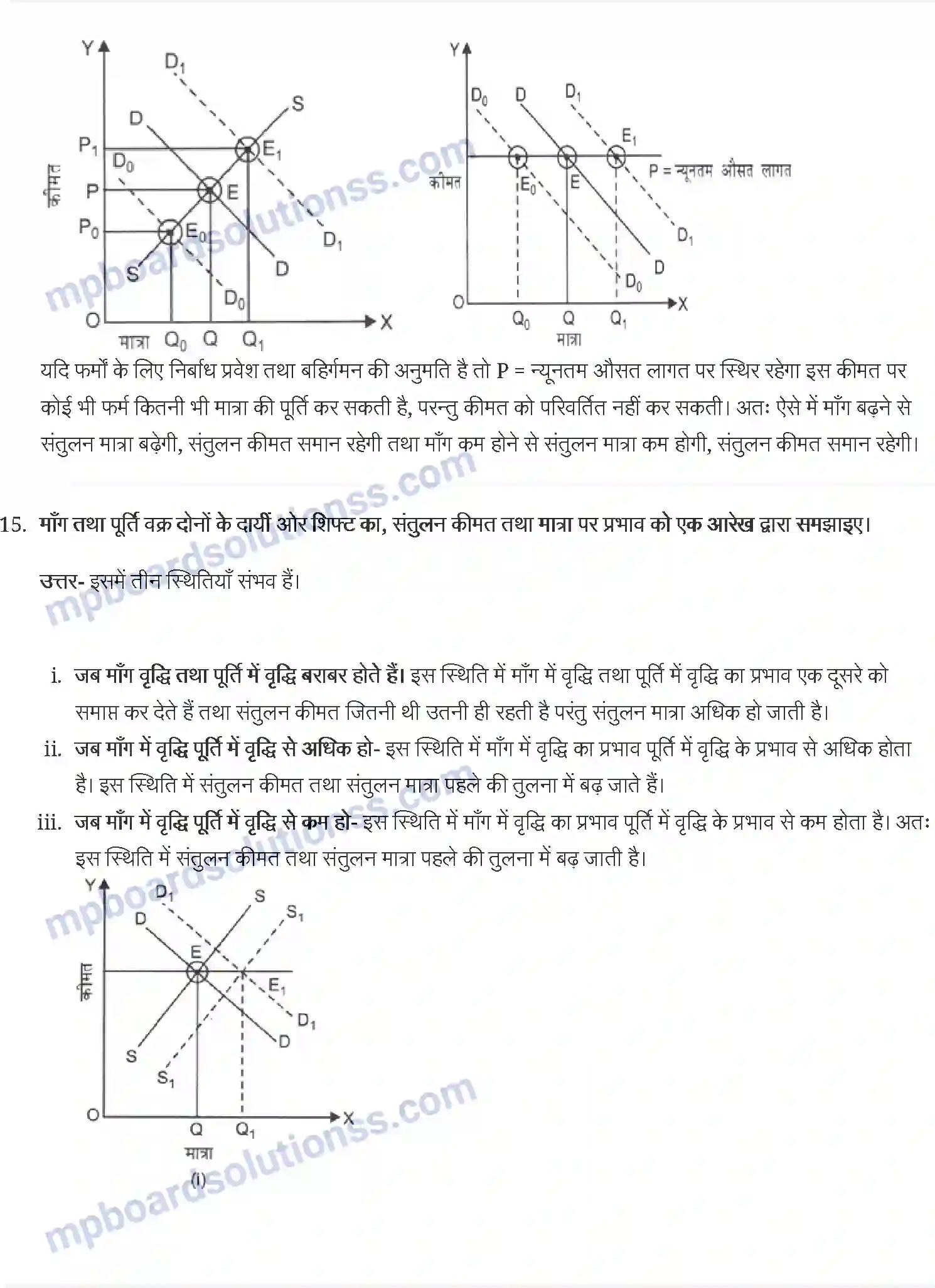 MP Board Book for Class 12 Economics बाज़ार संतुलन Image 9