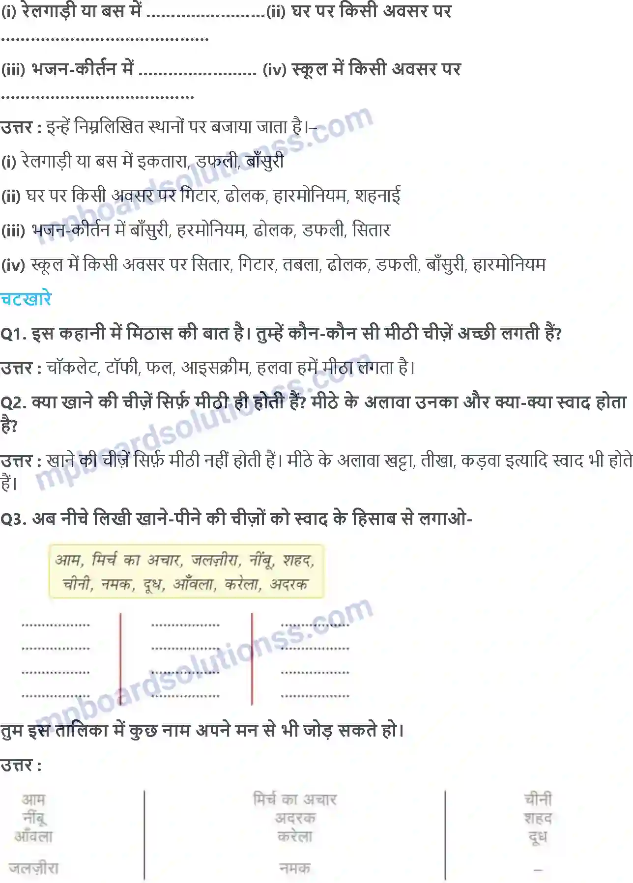 MP Board Book for Class 2 Hindi मीठी सारंगी Image 3