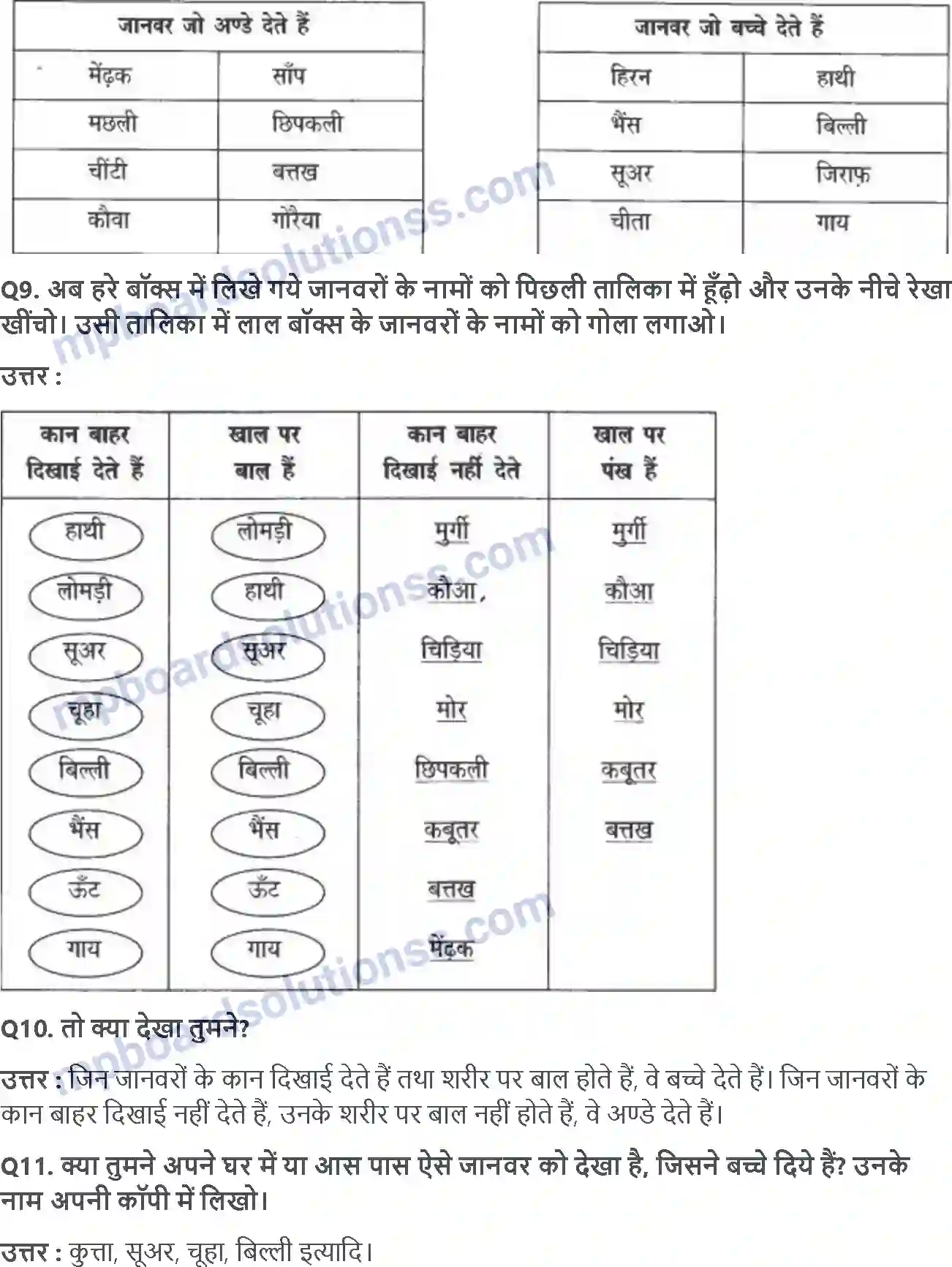 MP Board Book for Class 4 EVS कान-कान मे Image 6