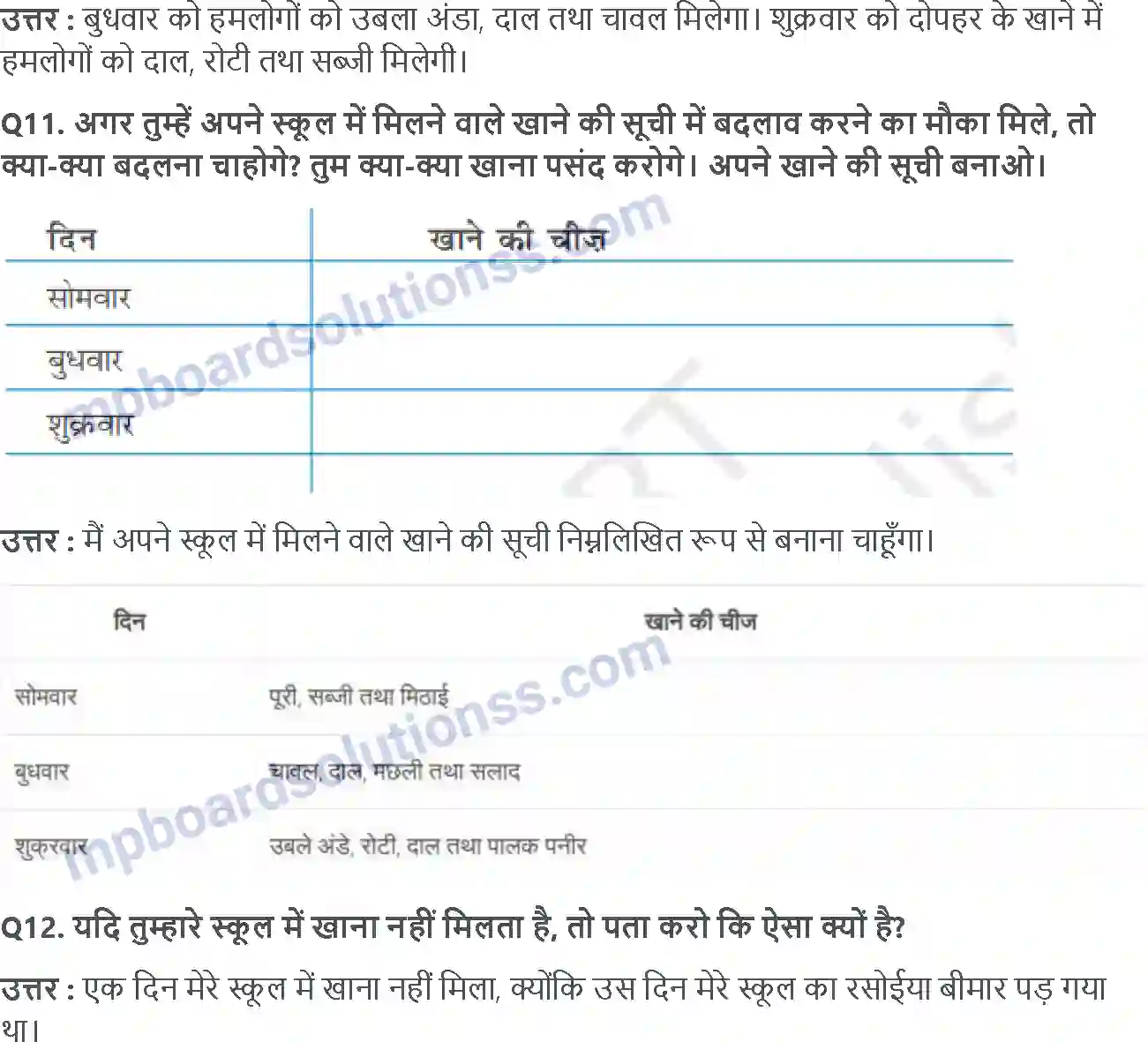 MP Board Book for Class 4 EVS मिलक़र ख़ाऐँ Image 5