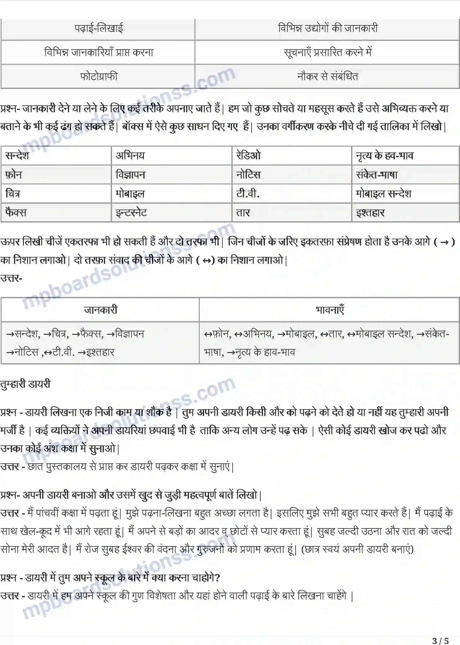 MP Board Book for Class 5 Hindi वे दिन भी क्या दिन थे Image 3
