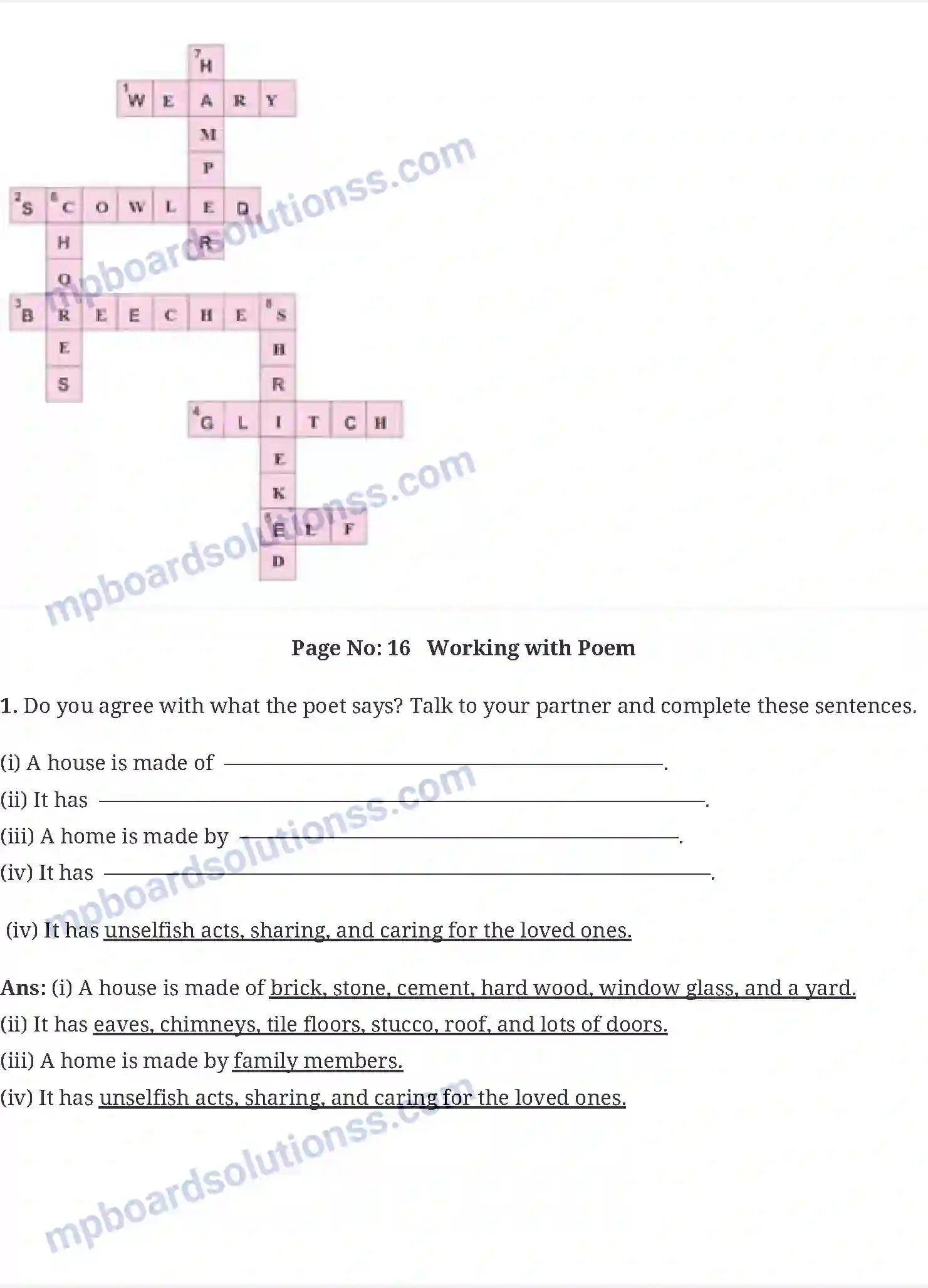MP Board Book for Class 6 English Who Did Patricks Homework Image 4