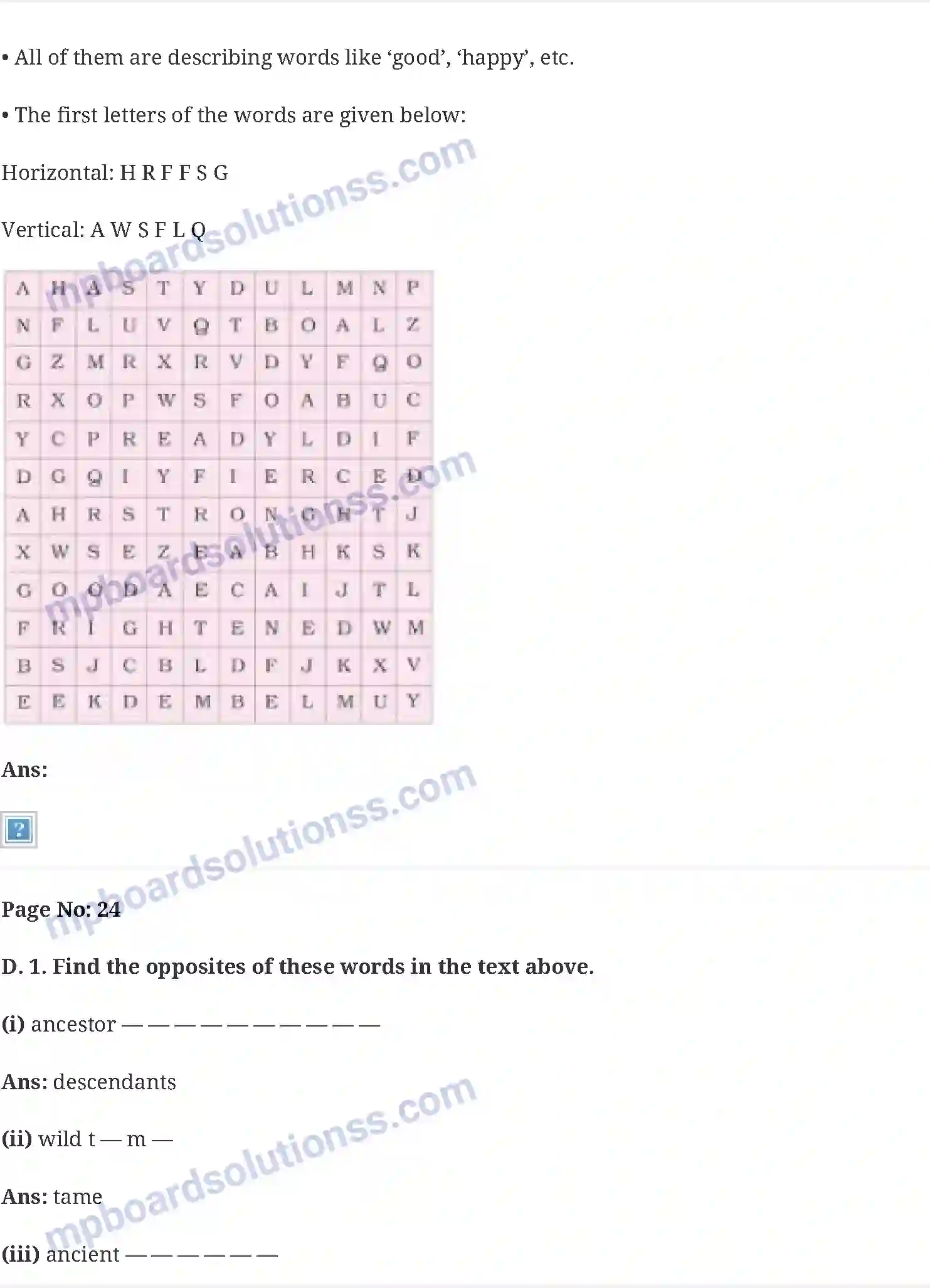MP Board Book for Class 6 English How the Dog Found Himself a Master Image 5