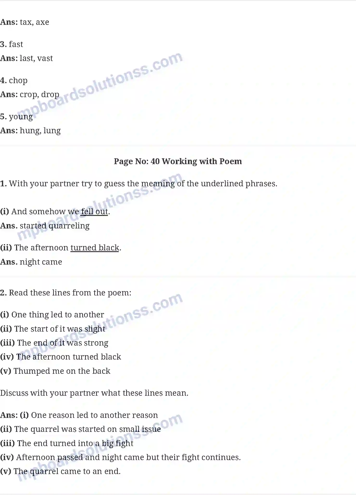 MP Board Book for Class 6 English Taros Reward Image 5