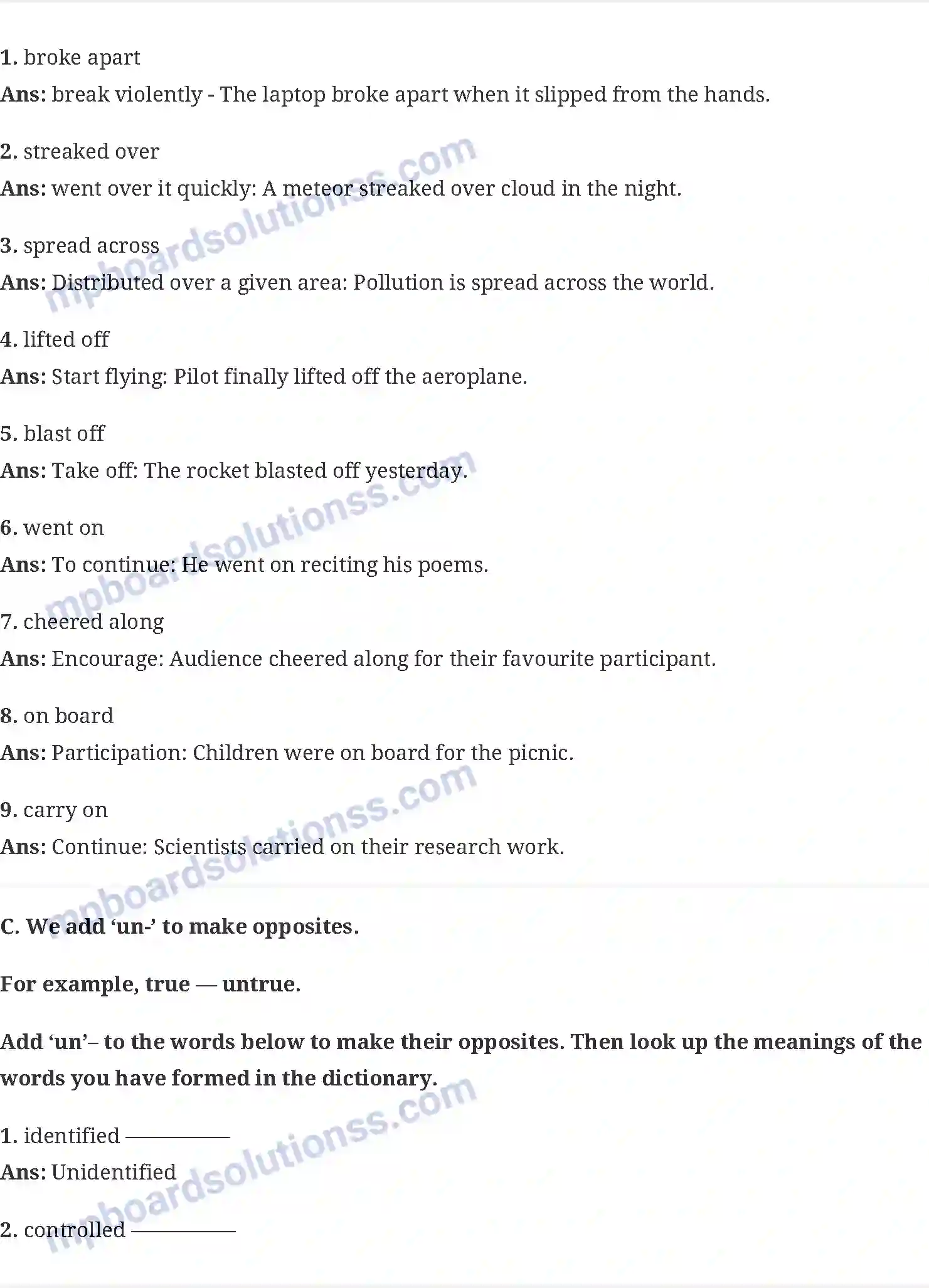 MP Board Book for Class 6 English An Indian American Women in Space Image 4