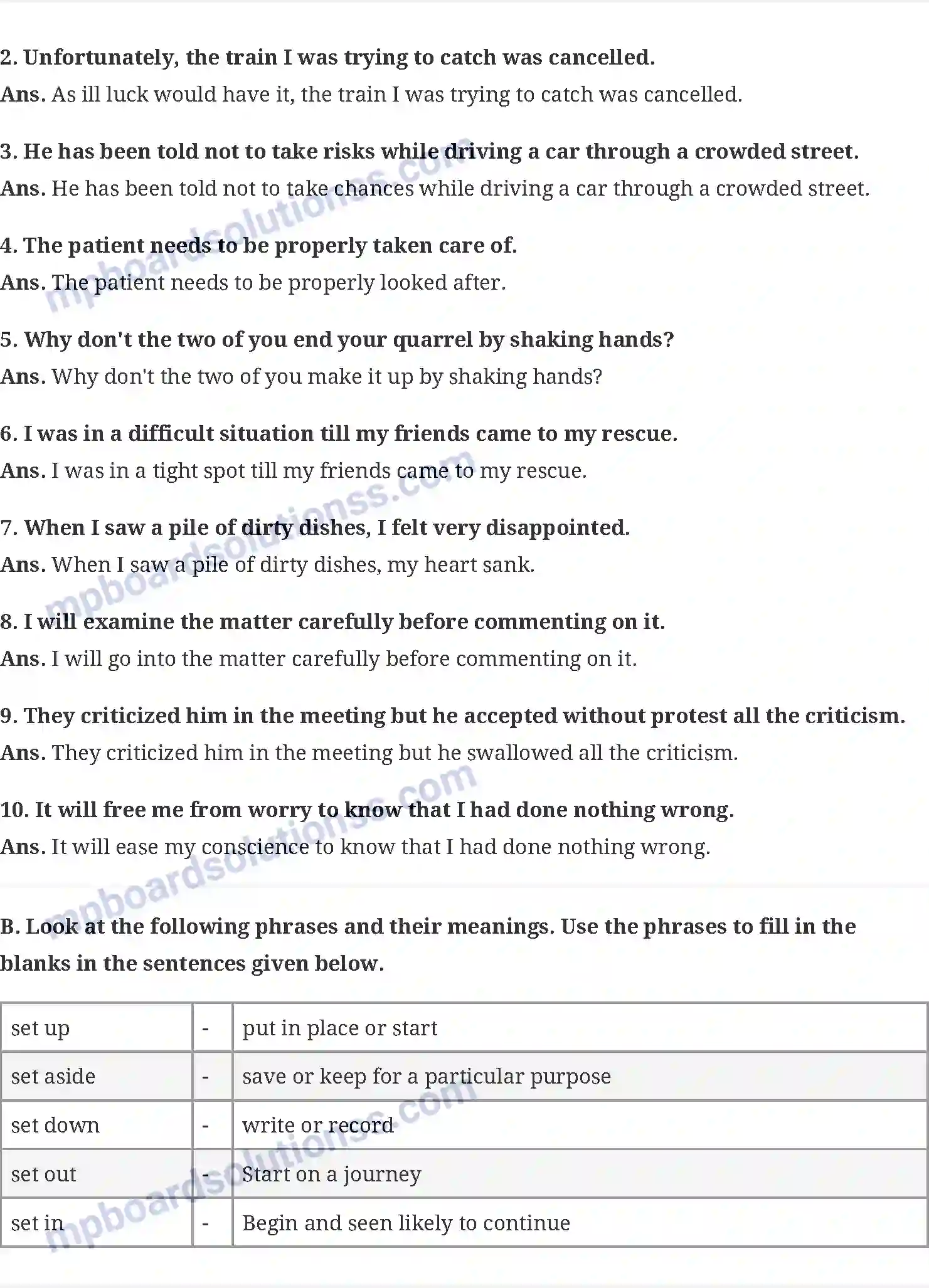 MP Board Book for Class 6 English Fairy Play Image 5