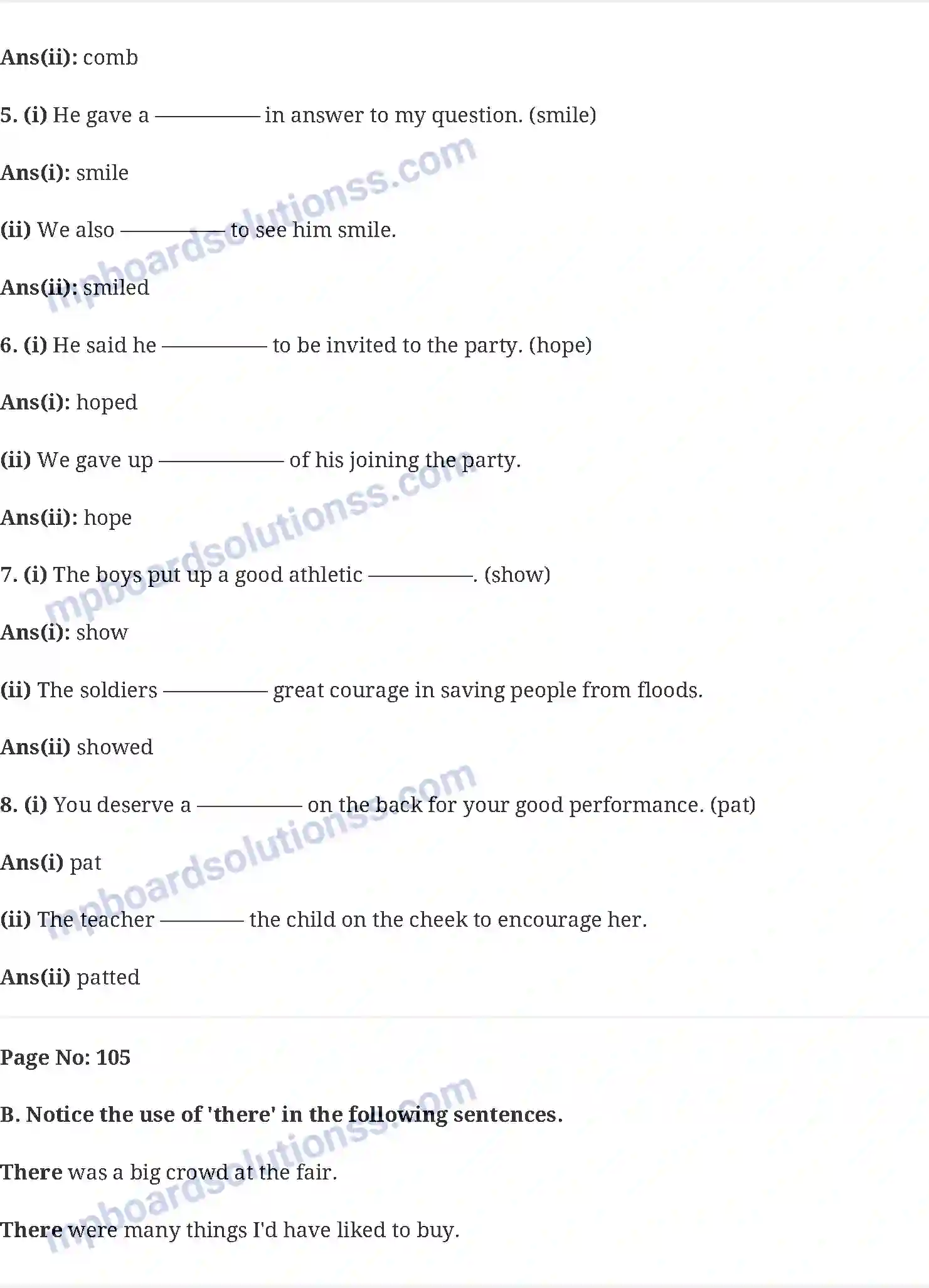 MP Board Book for Class 6 English A Game of Chance Image 4