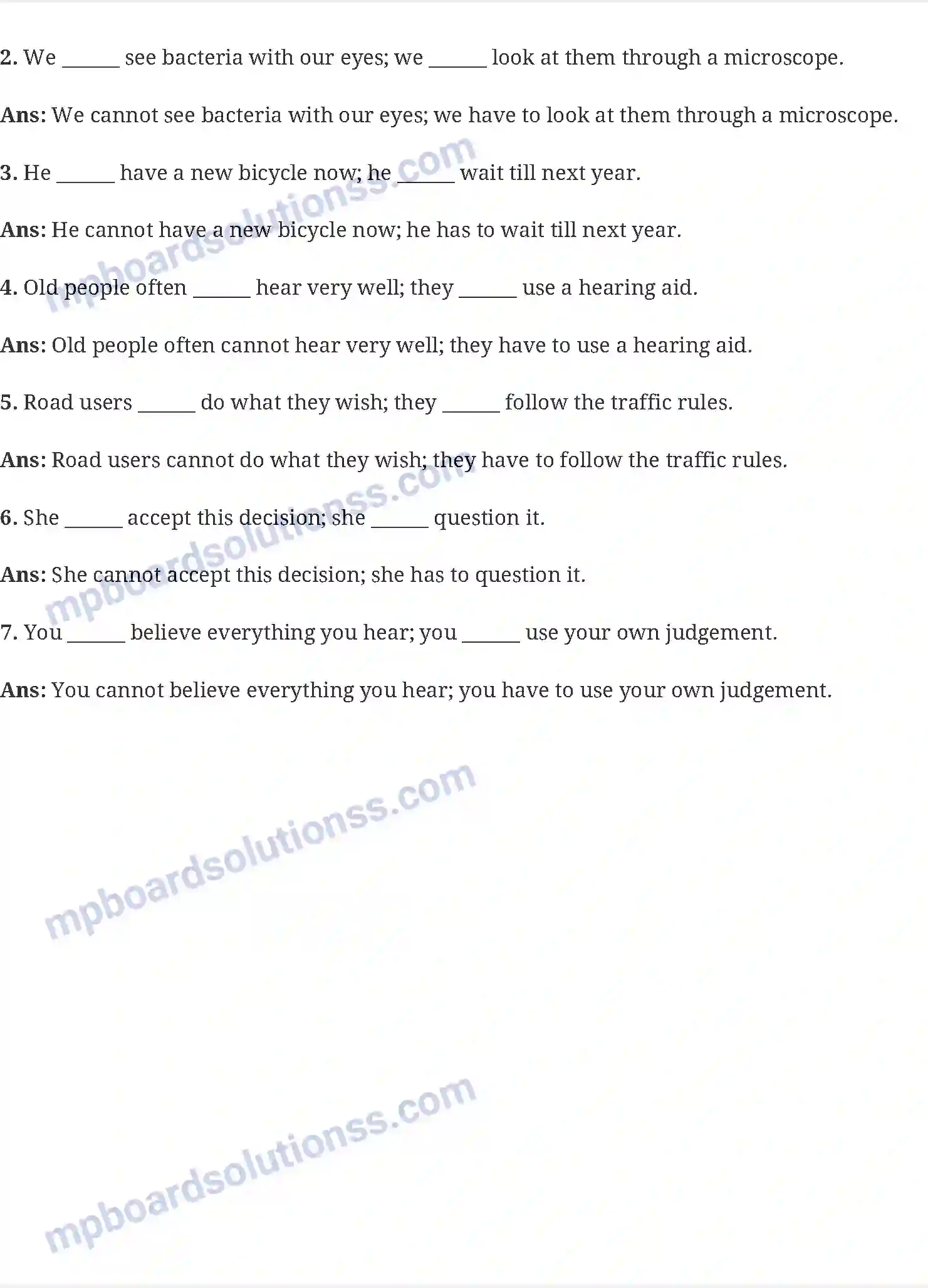 MP Board Book for Class 6 English Desert Animals Image 4