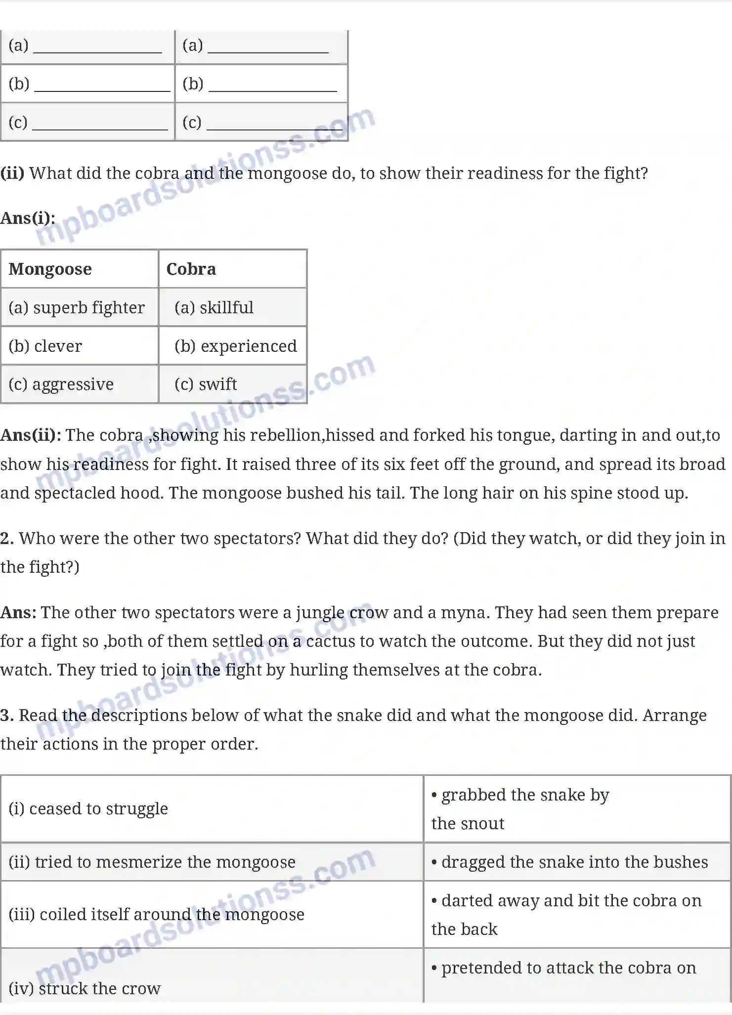 MP Board Book for Class 6 English The Banyas Tree Image 2