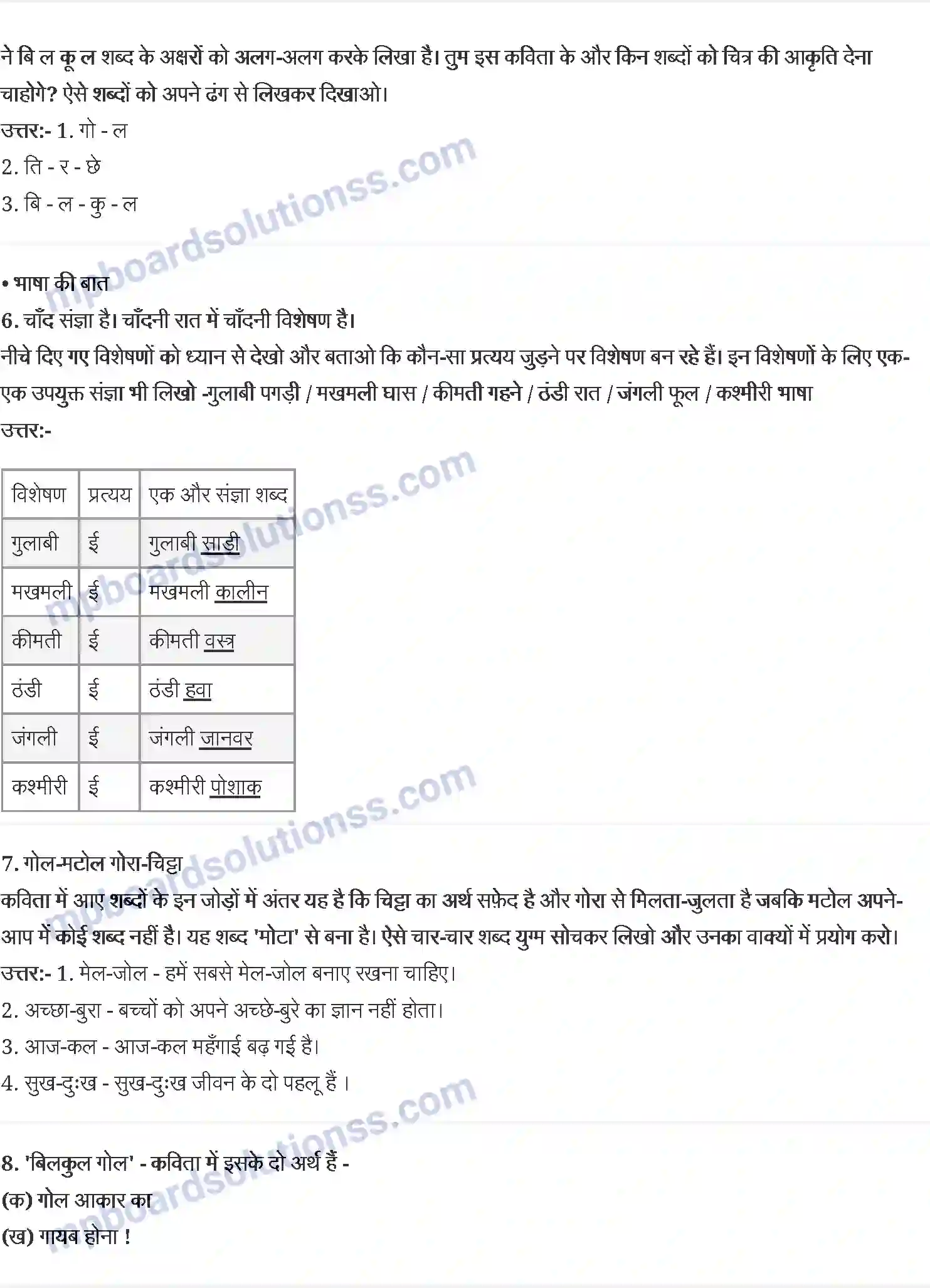 MP Board Book for Class 6 Hindi चाँद से थोड़ी-सी गप्पें Image 2