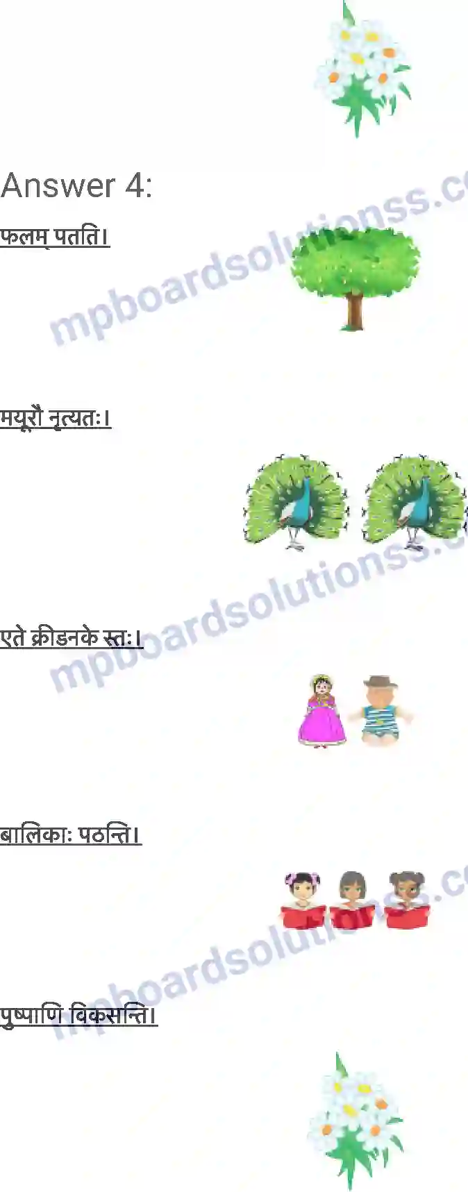 MP Board Book for Class 6 Sanskrit शब्द परिचयः 3 Image 7