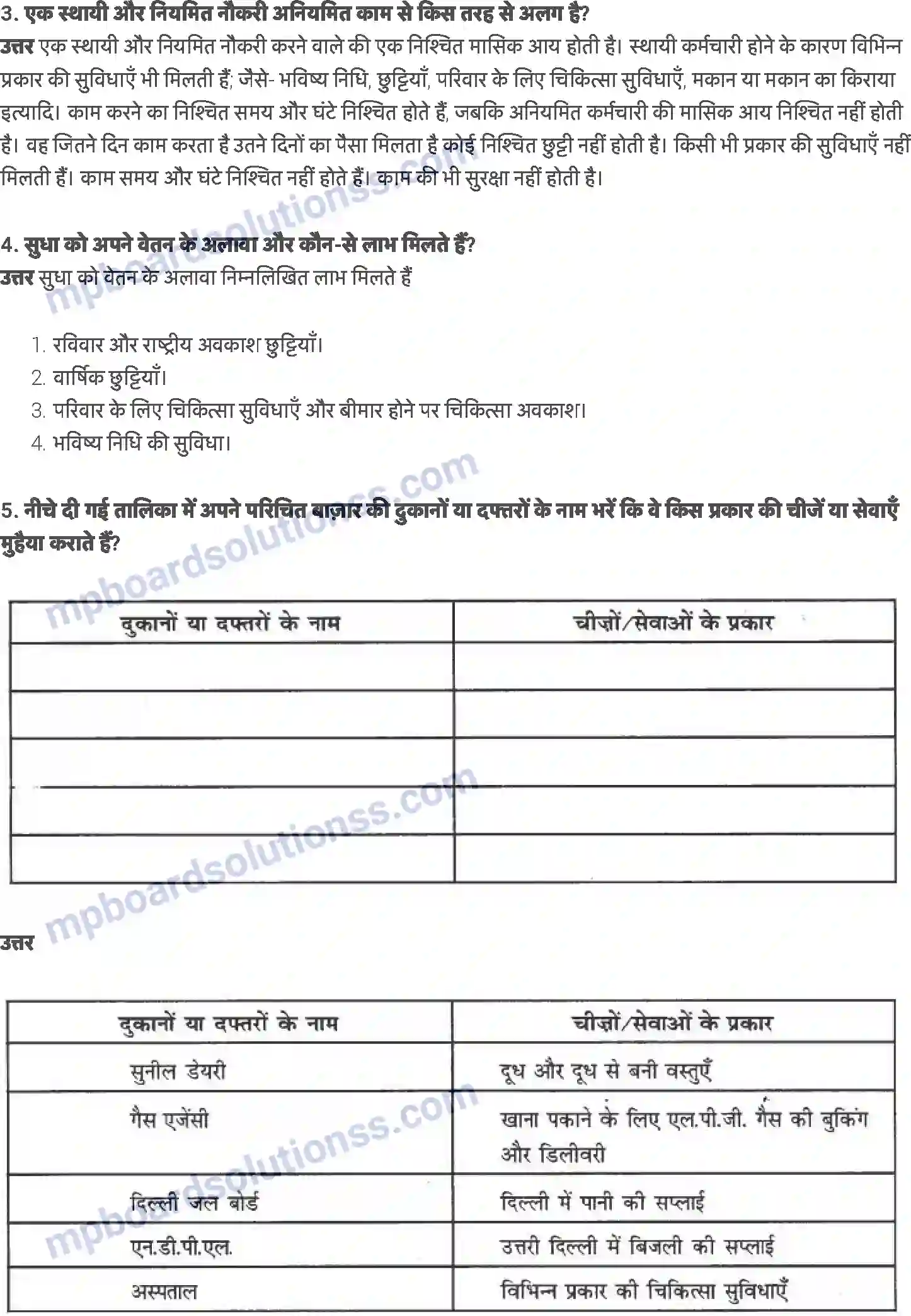MP Board Book for Class 6 Social Studies शहरी क्षेत्र में आजीविका Image 6