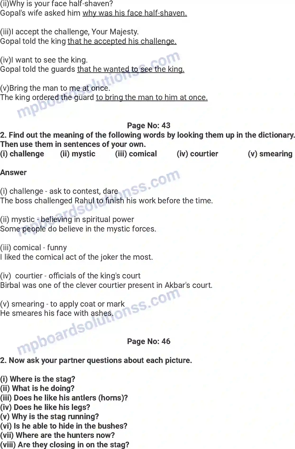 MP Board Book for Class 7 English Gopal and the Hilsa Fish Image 3