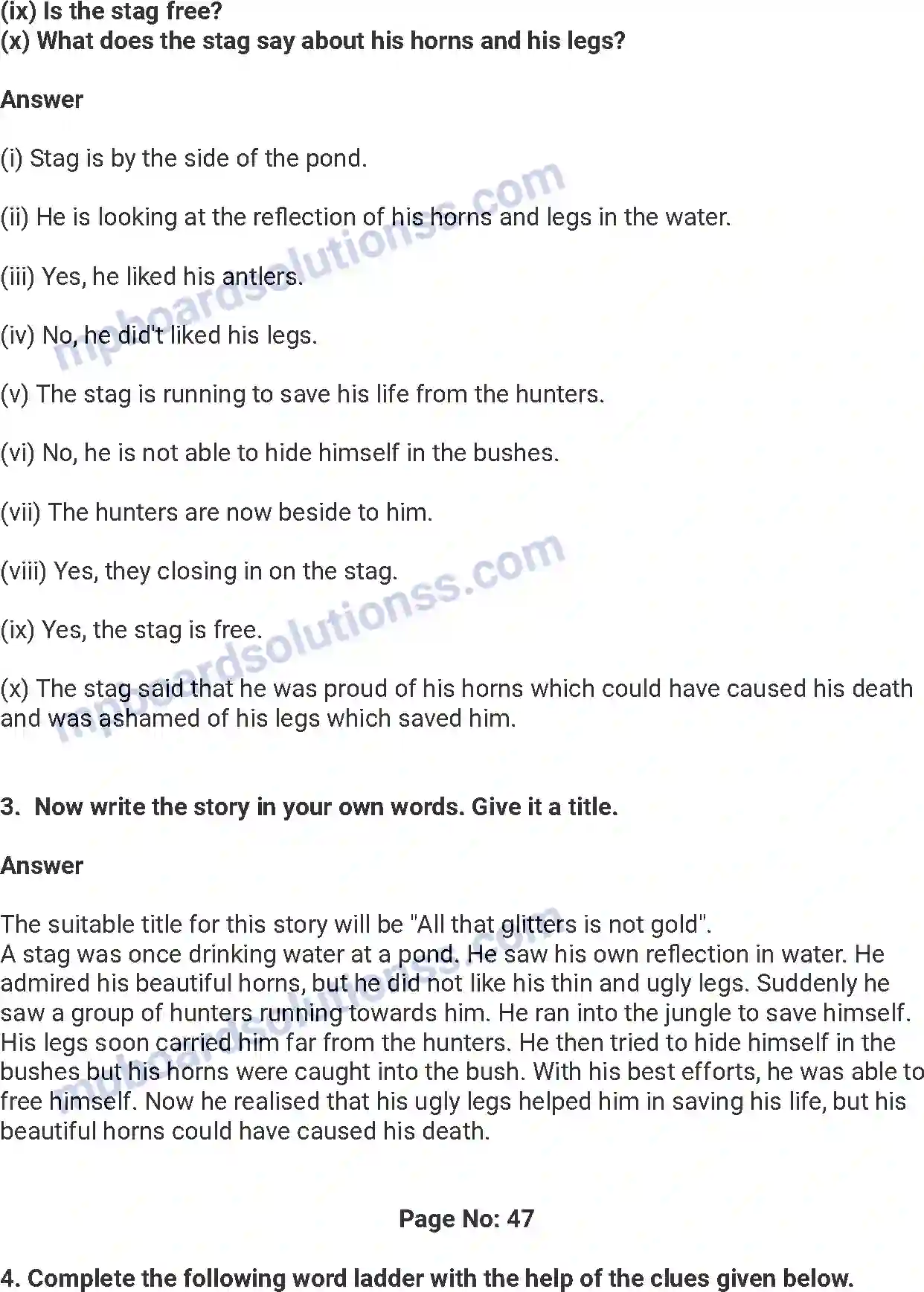 MP Board Book for Class 7 English Gopal and the Hilsa Fish Image 4