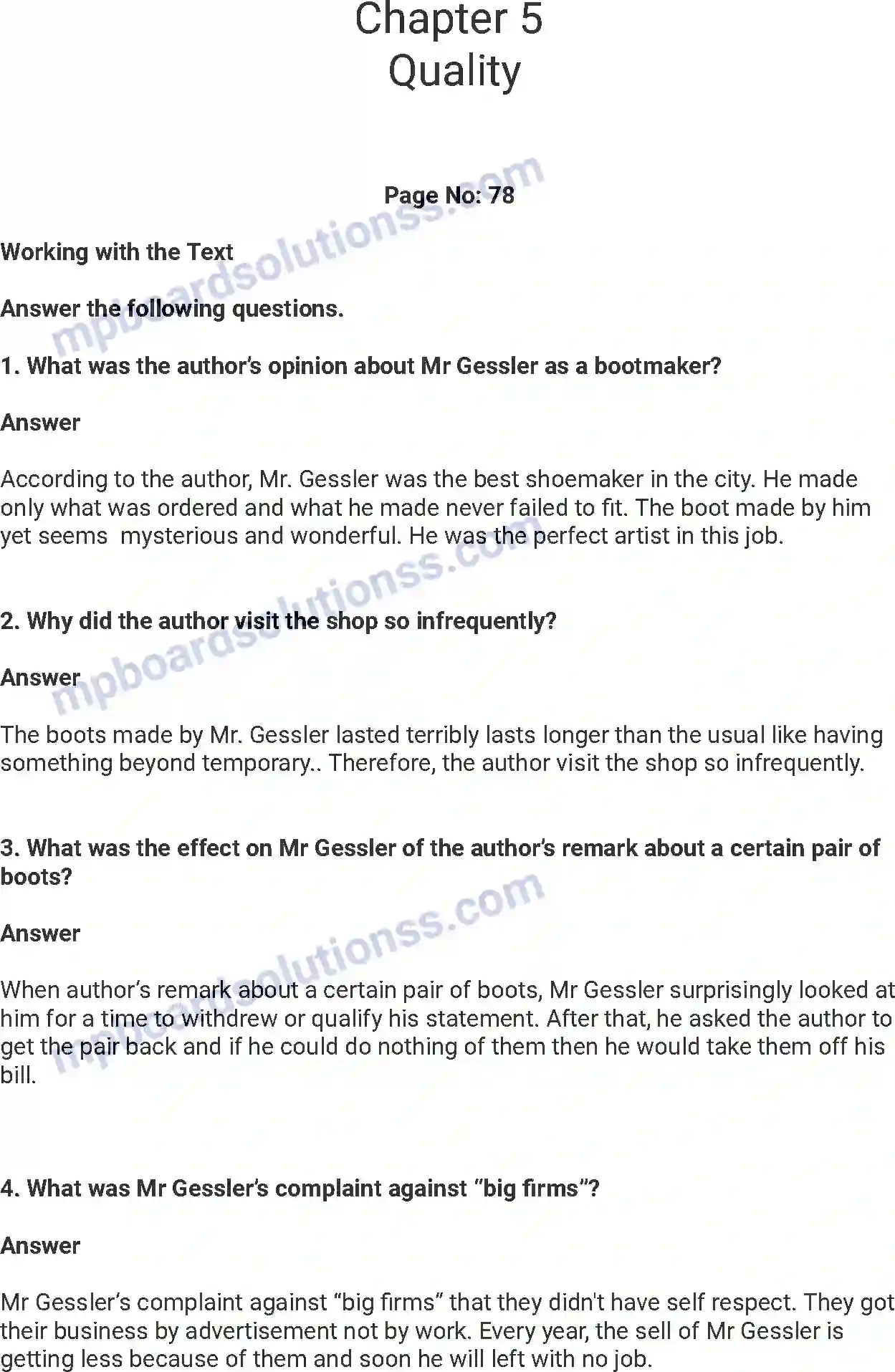 MP Board Book for Class 7 English Quality Image 1