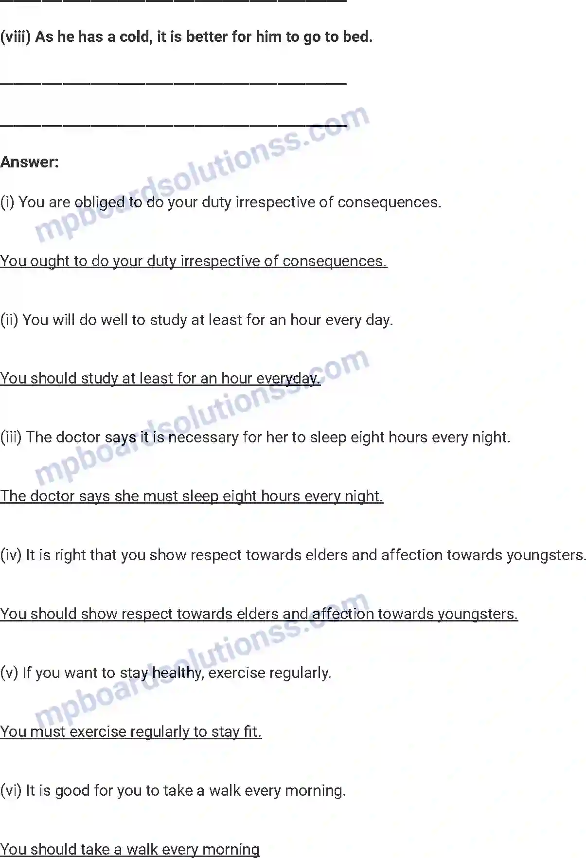 MP Board Book for Class 7 English A Bicycle in Good Repair Image 6