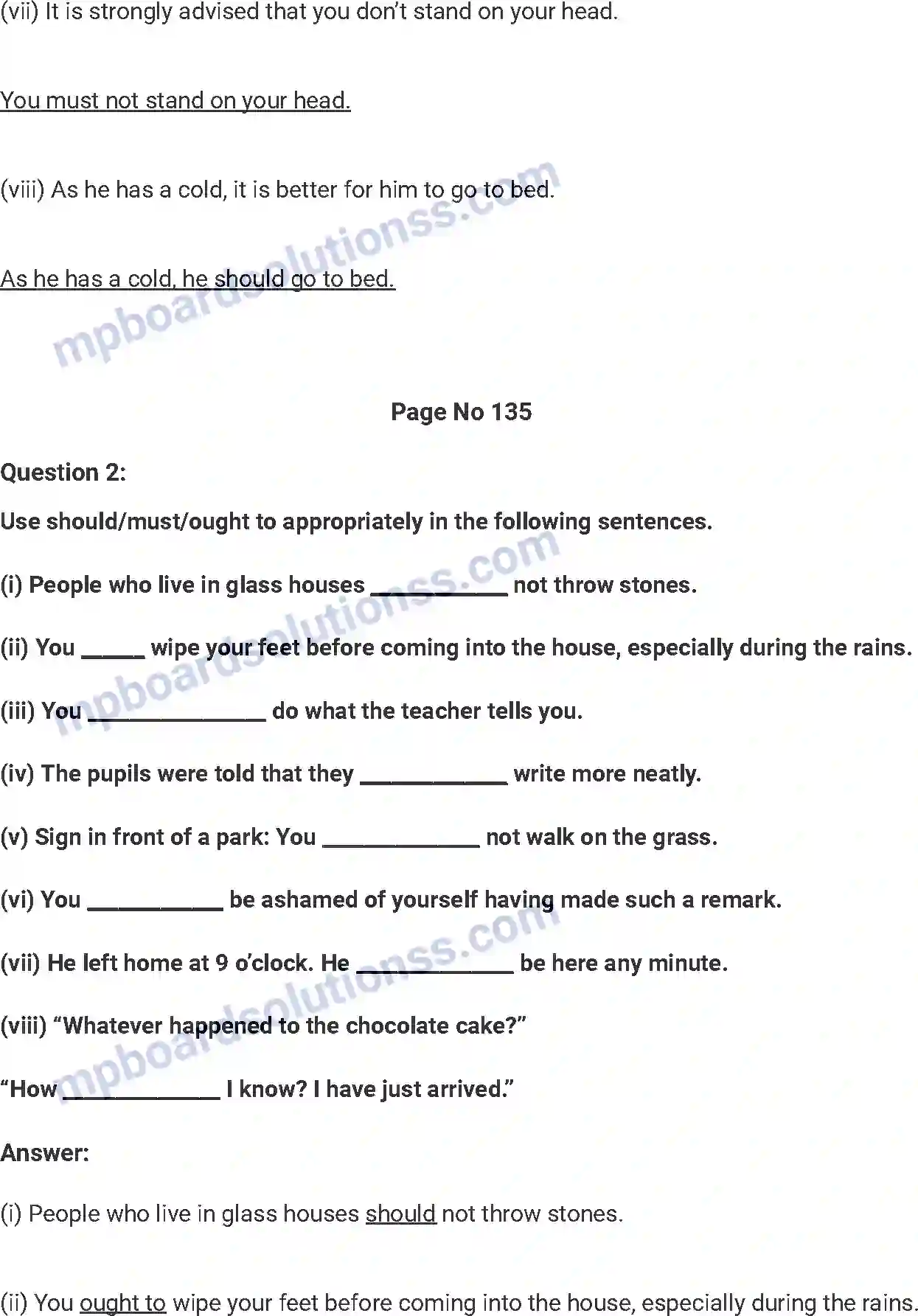 MP Board Book for Class 7 English A Bicycle in Good Repair Image 7