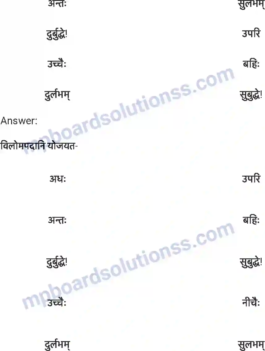 MP Board Book for Class 7 Sanskrit हास्यबालकविसम्मेलनम् Image 6