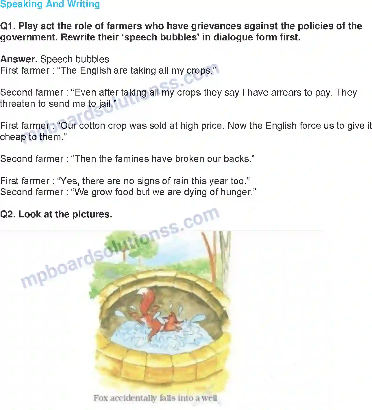 MP Board Book for Class 8 English Glimpses Of The Past Image 4