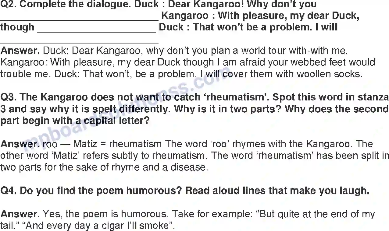 MP Board Book for Class 8 English This Is Jody’s Fawn Image 7