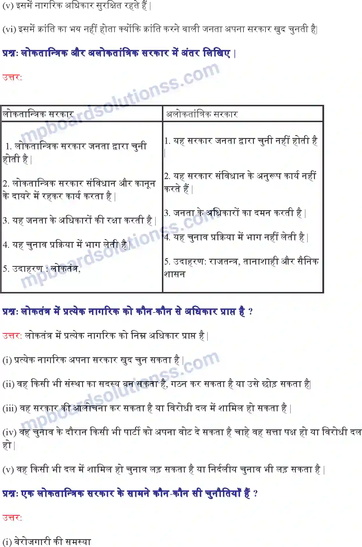 MP Board Book for Class 9 Political Science लोकतंत्र क्या लोकतंत्र क्यों Image 3