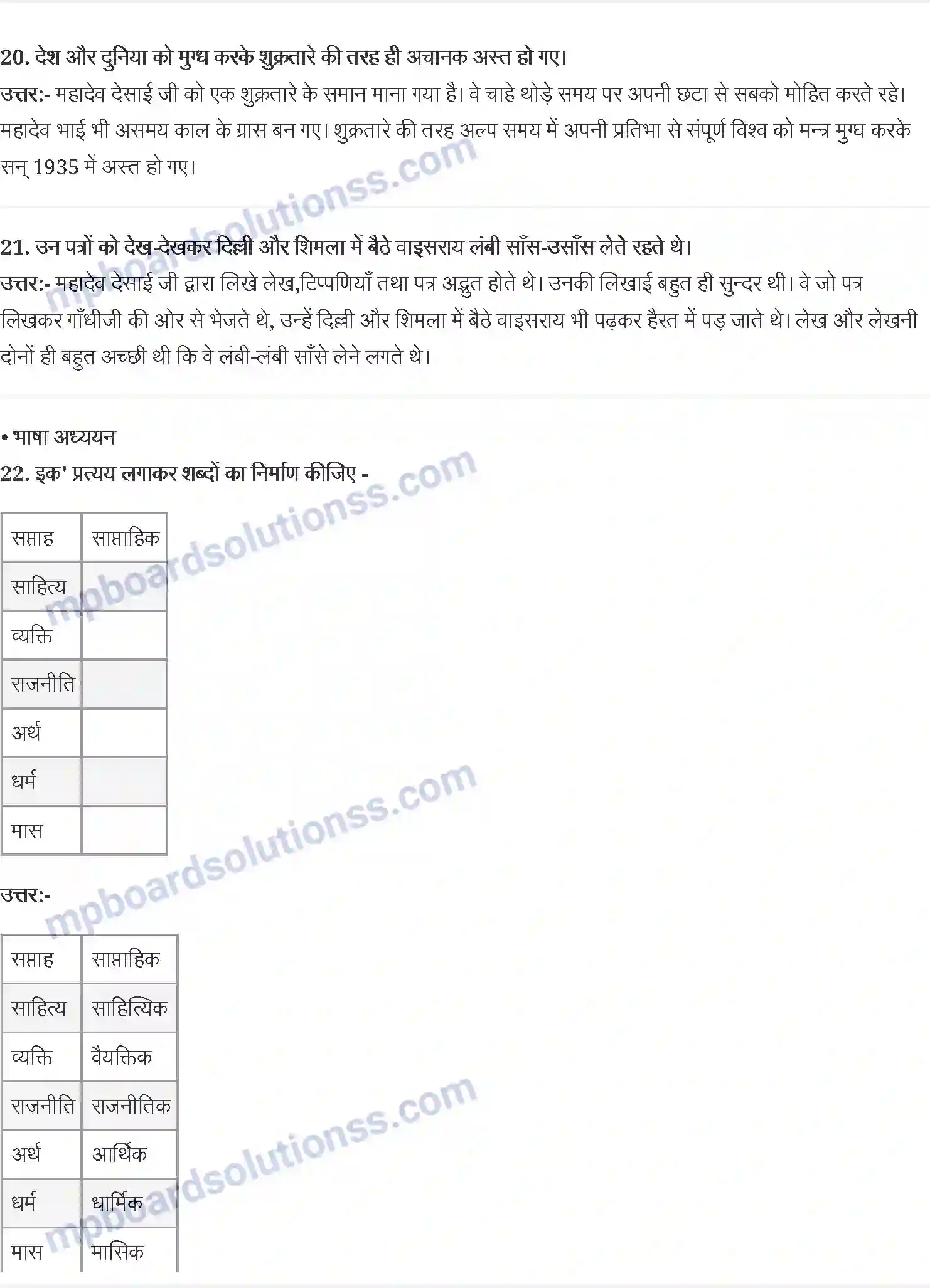 MP Board Book for Class 9 Hindi स्वामी आनंद - शुक्रतारे के सामने Image 4